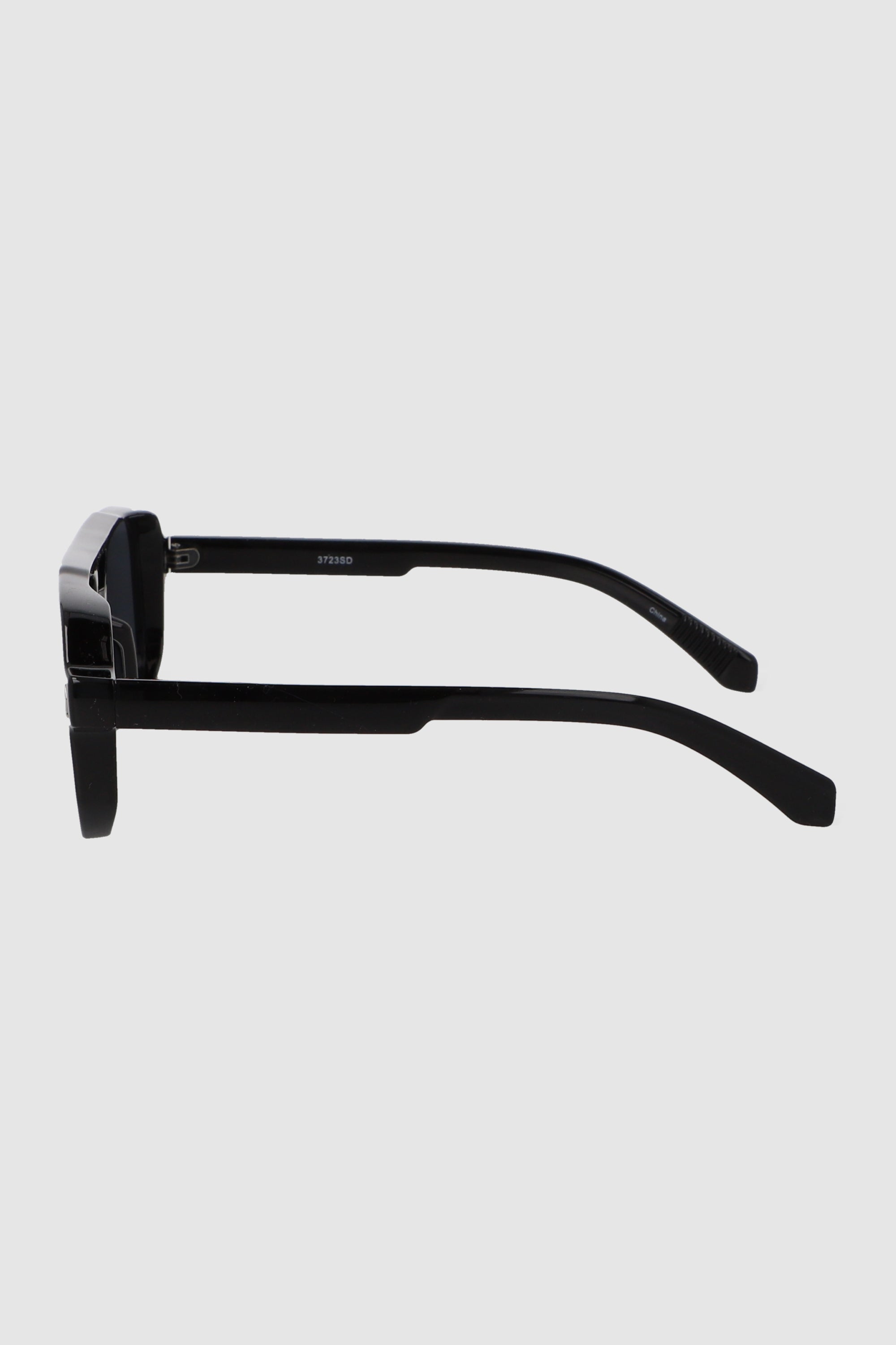 Lente hipster retro varilla contraste NEGRO