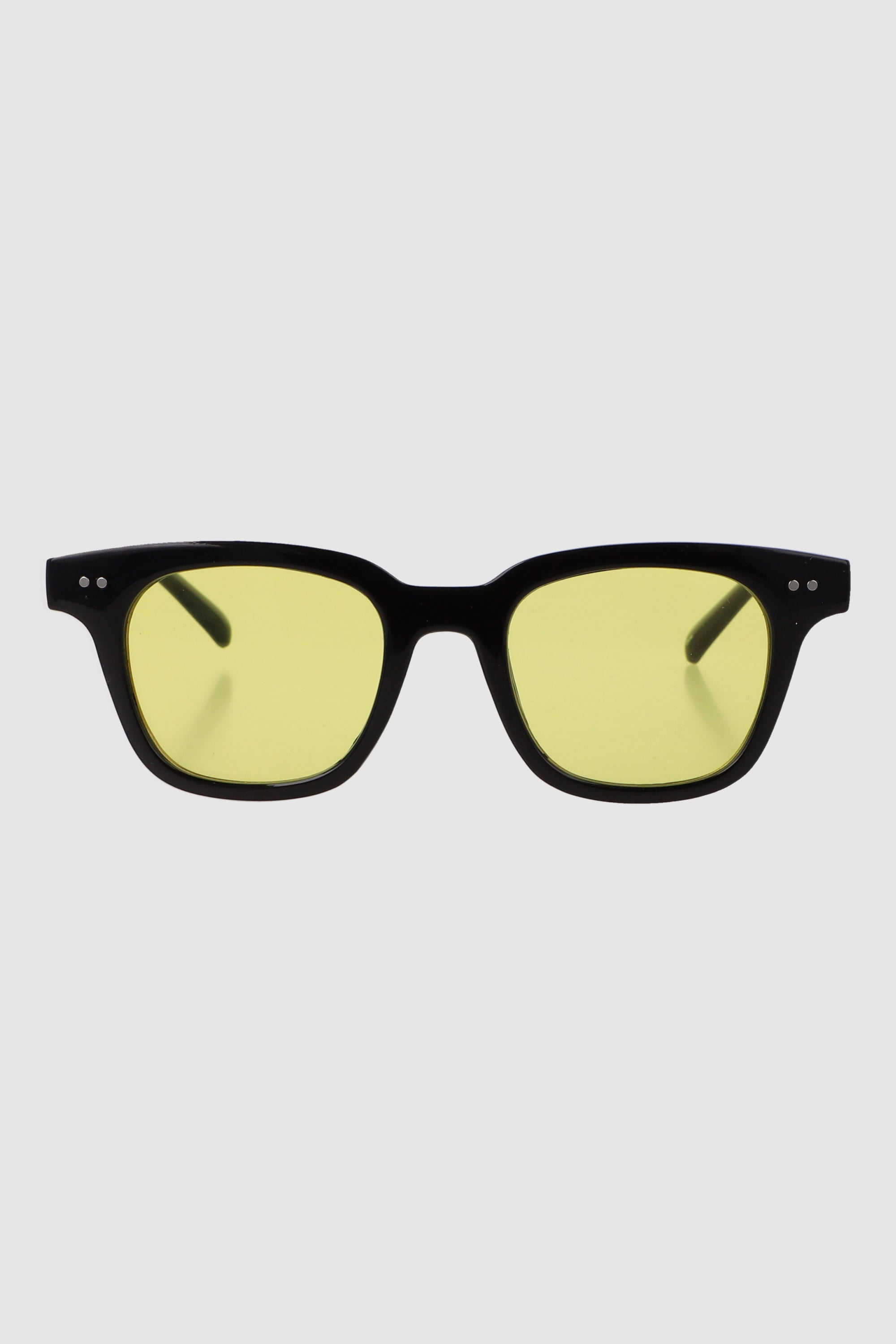 Lente hipster clasico mica traslucida AMARILLO