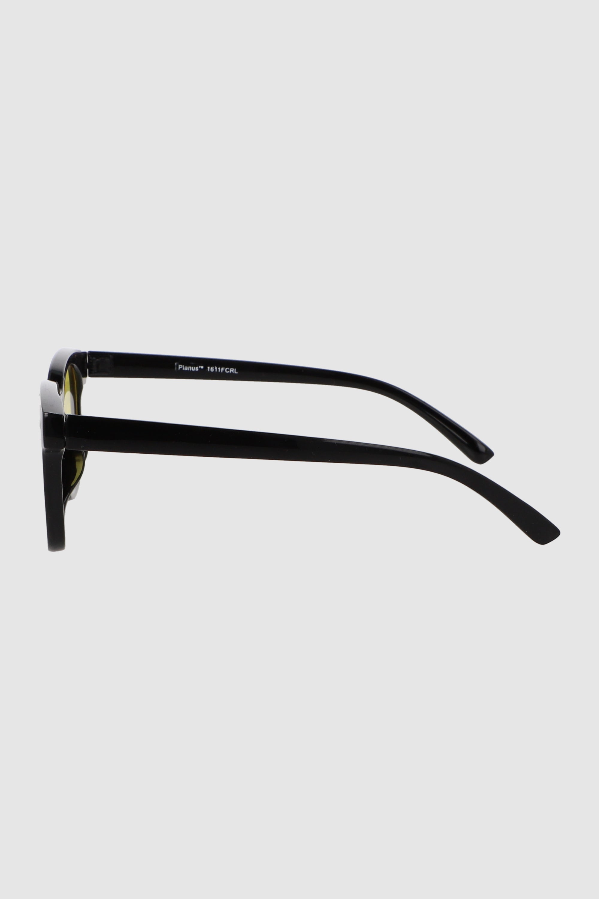 Lente hipster clasico mica traslucida AMARILLO