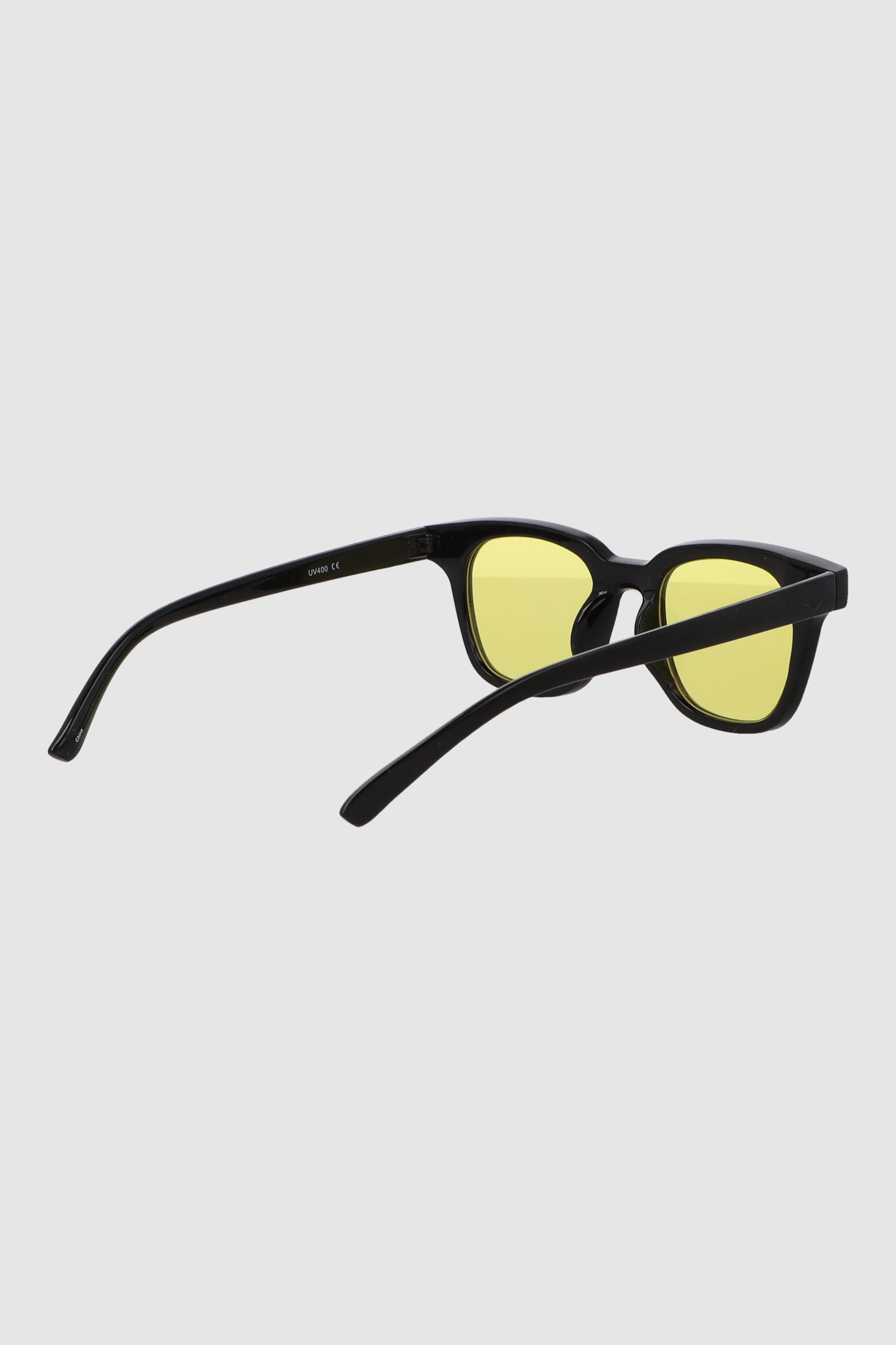 Lente hipster clasico mica traslucida AMARILLO