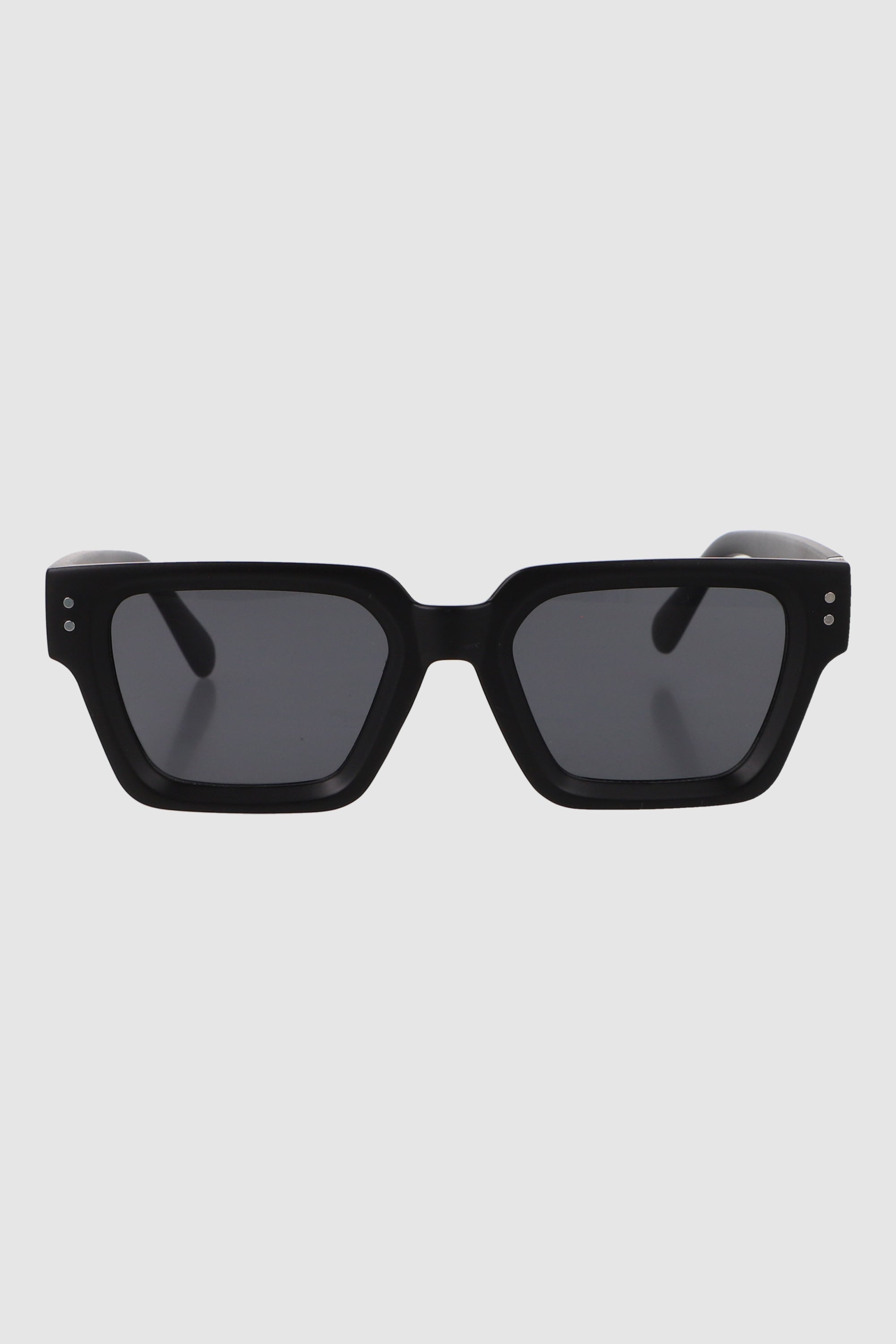 Lente hipster cuadrado de pasta gruesa NEGRO