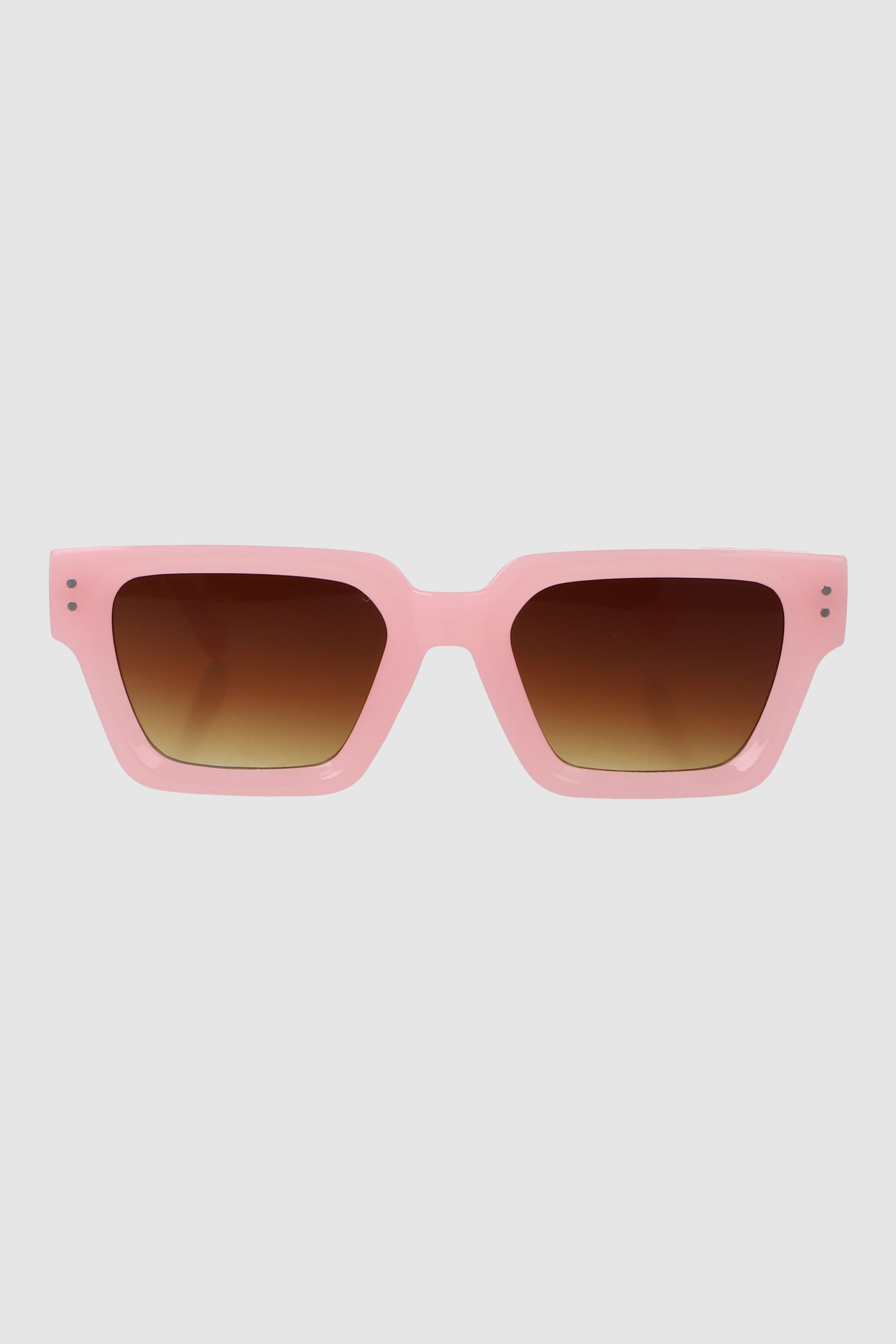 Lente hipster cuadrado de pasta gruesa ROSA
