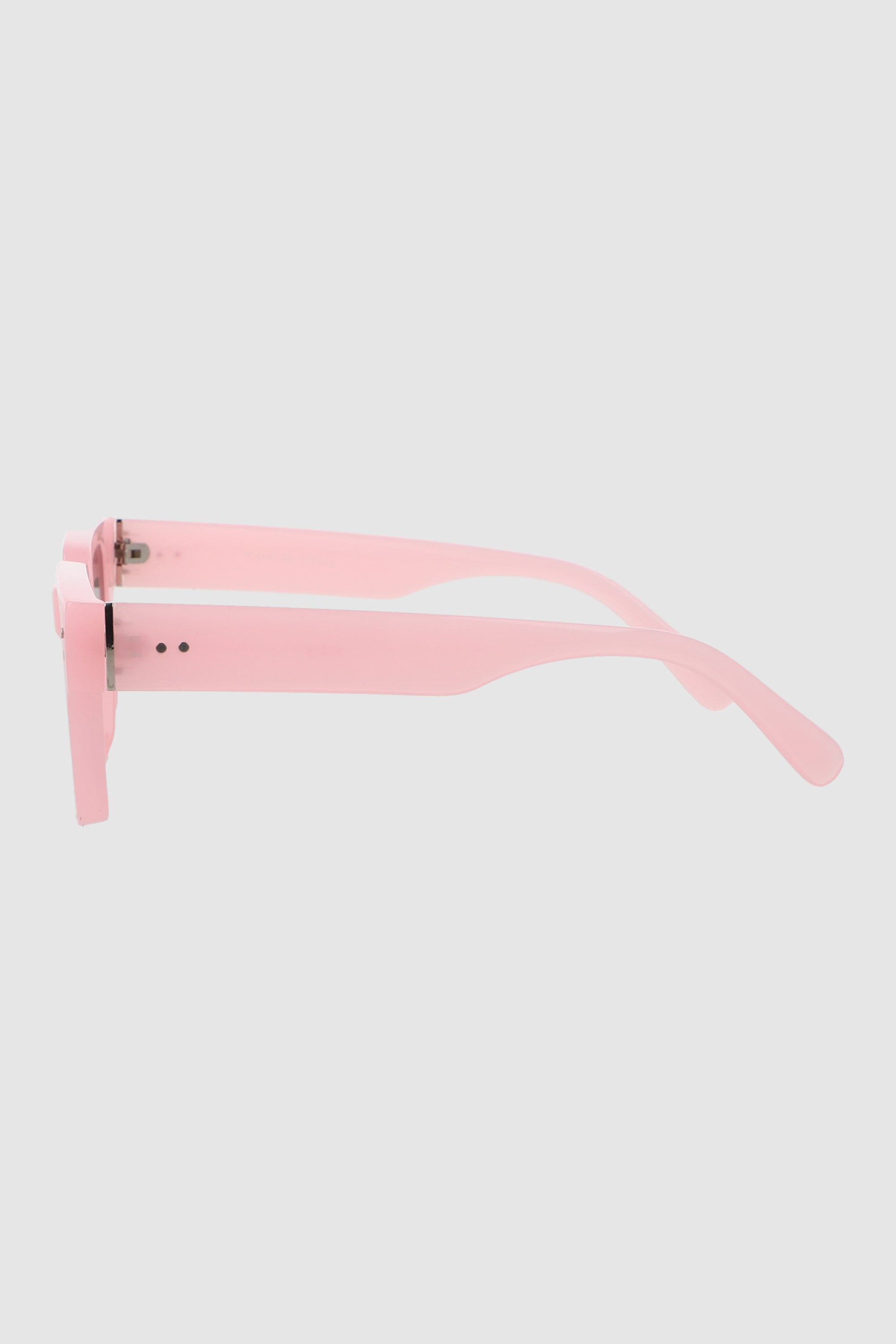 Lente hipster cuadrado de pasta gruesa ROSA