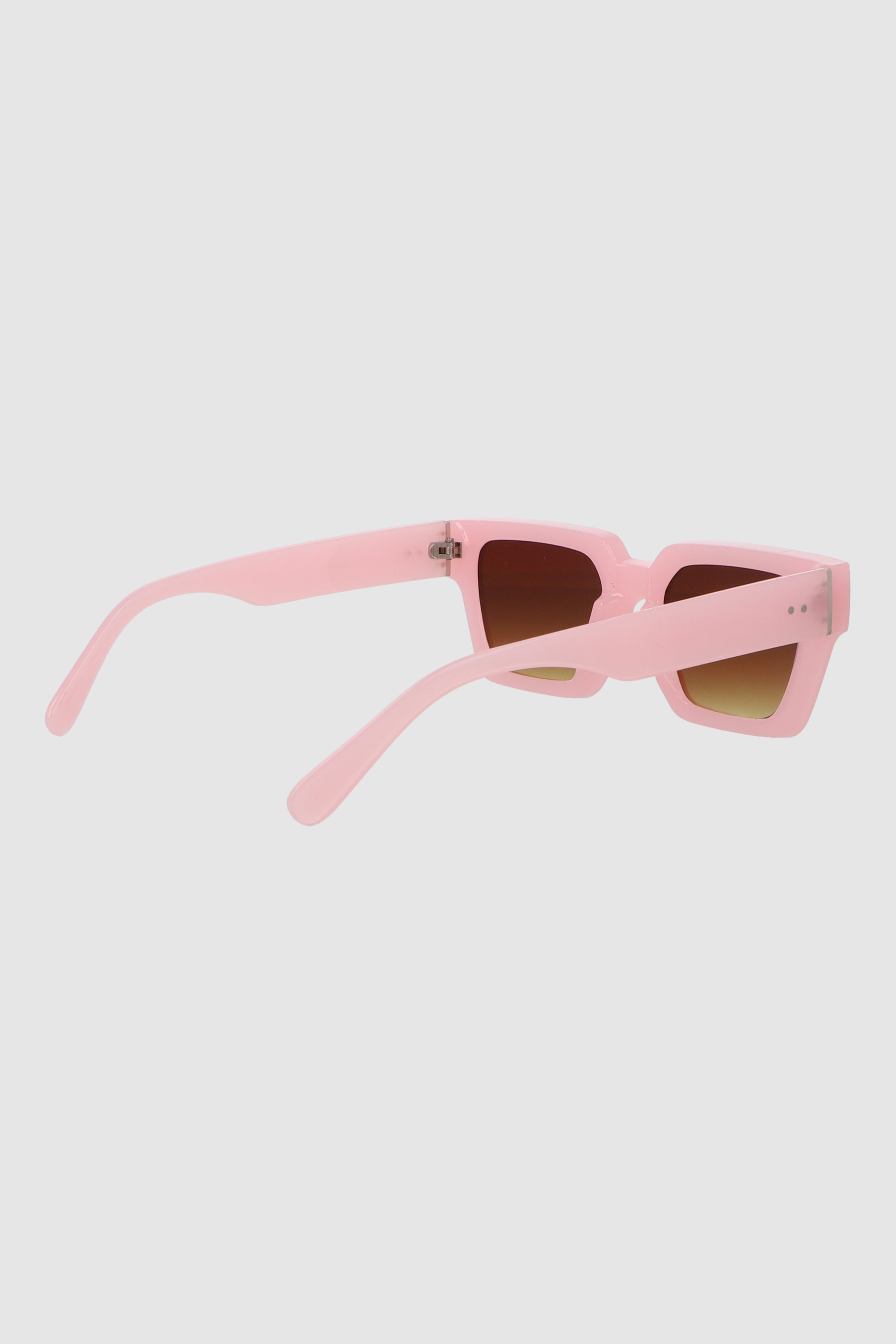 Lente hipster cuadrado de pasta gruesa ROSA