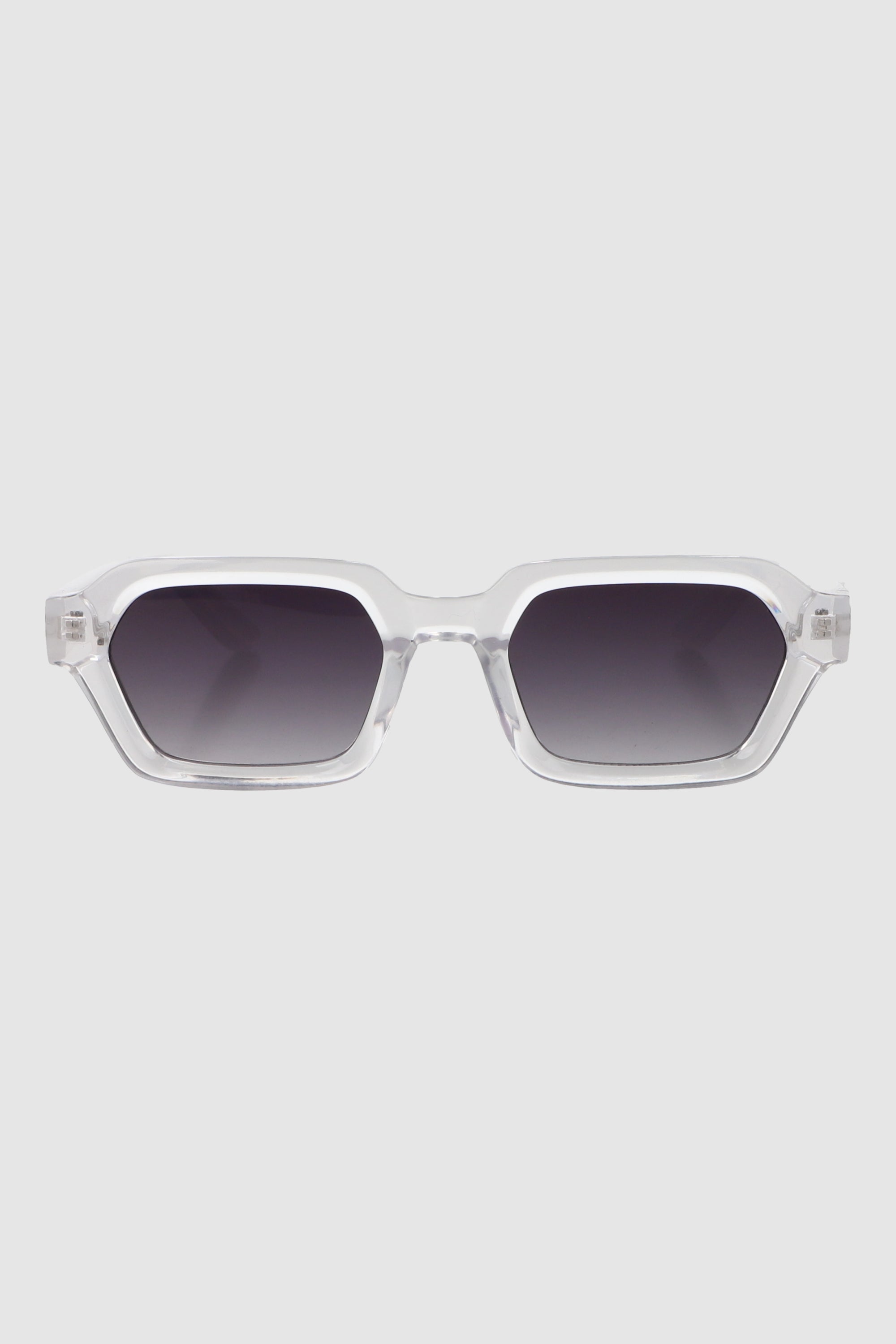 Lente wayfarer pasta semi-gruesa TRANSPARENTE