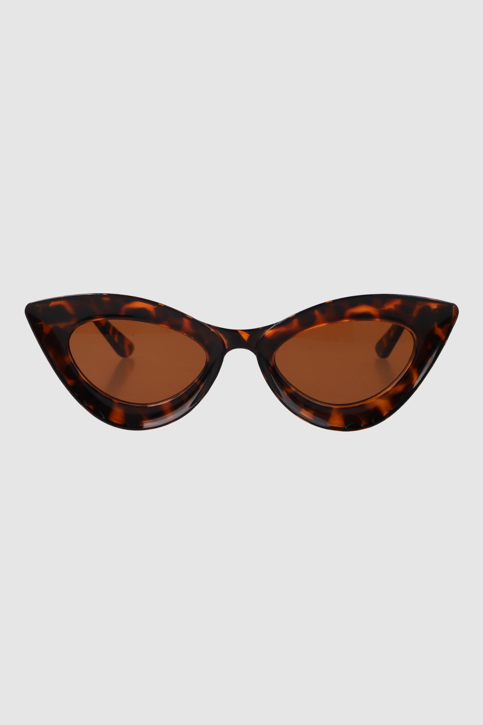Lente cateye puntiagudo marco grueso CAFE COMBO