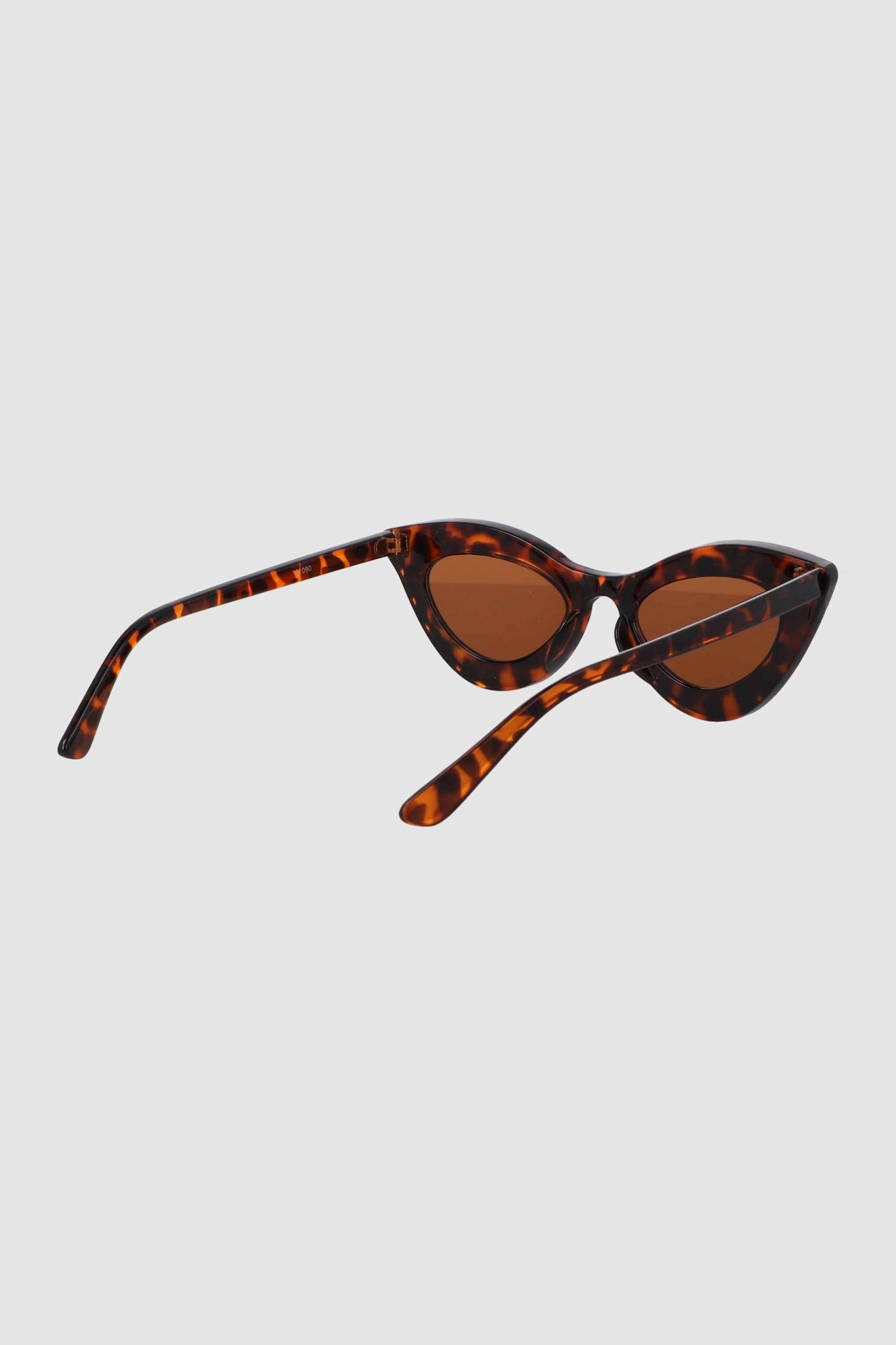 Lente cateye puntiagudo marco grueso CAFE COMBO