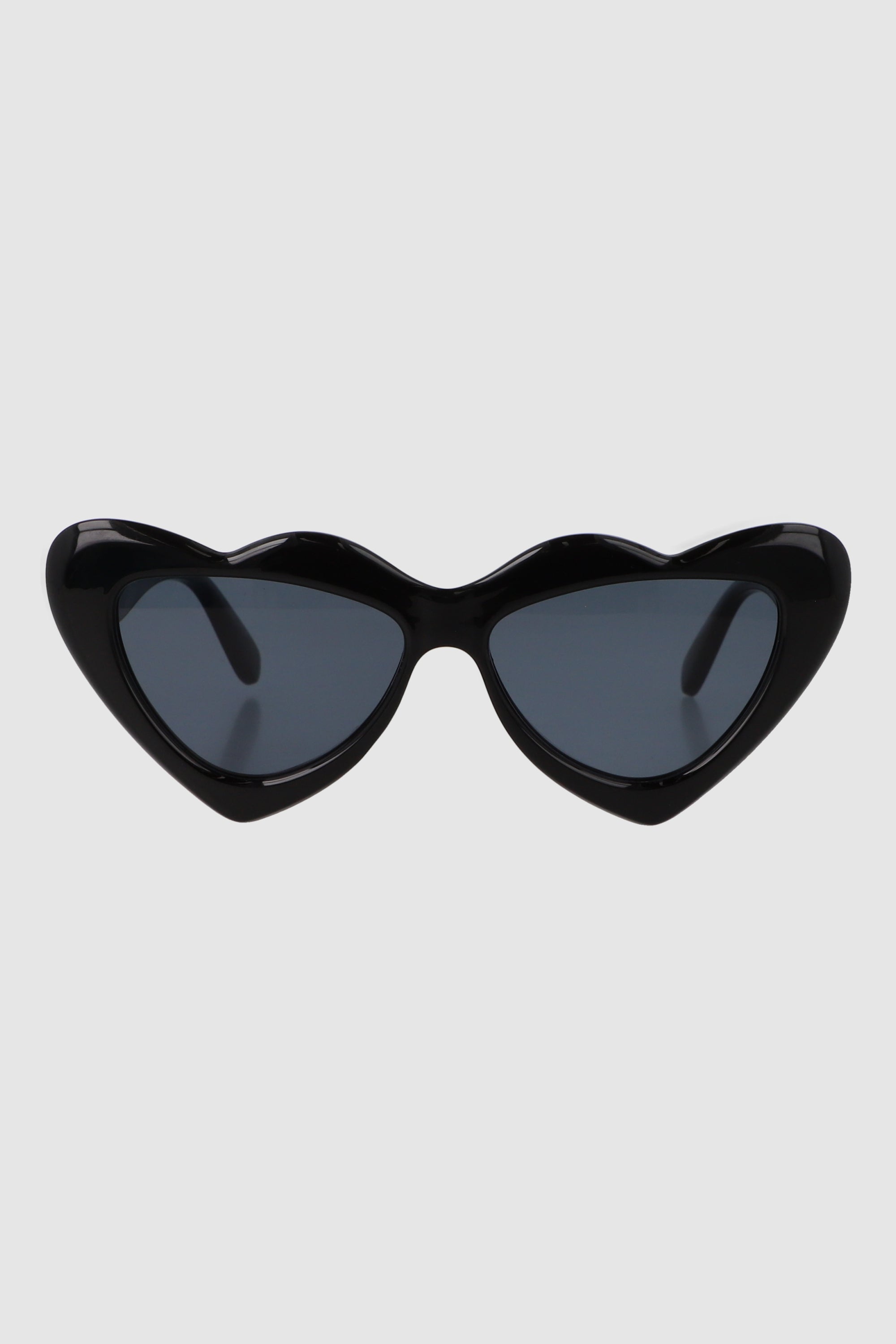 Lente corazon monocromatico NEGRO