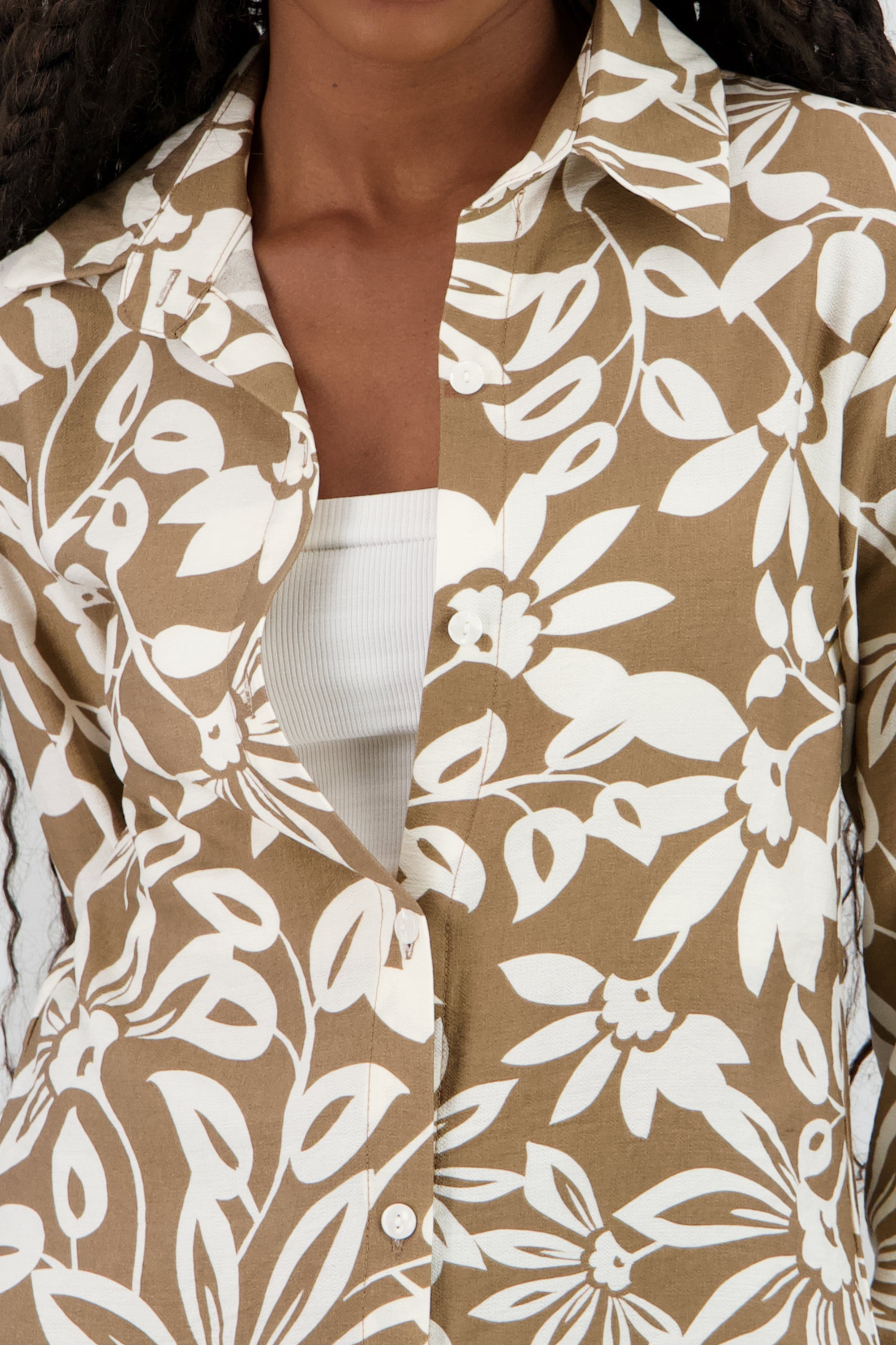 Camisa oversize estampado CAFE COMBO