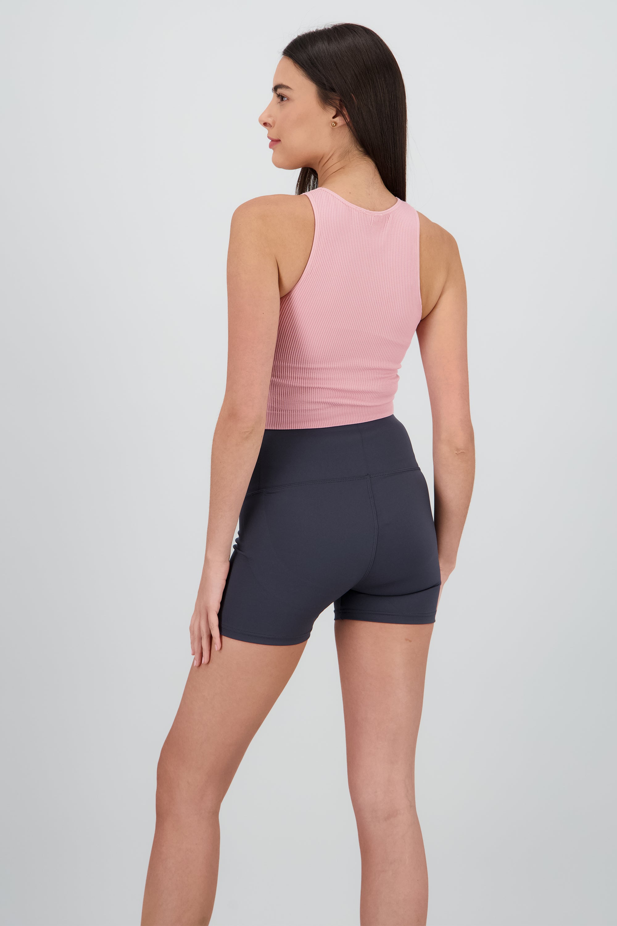 Top sin manga seamless cuello redondo ROSA