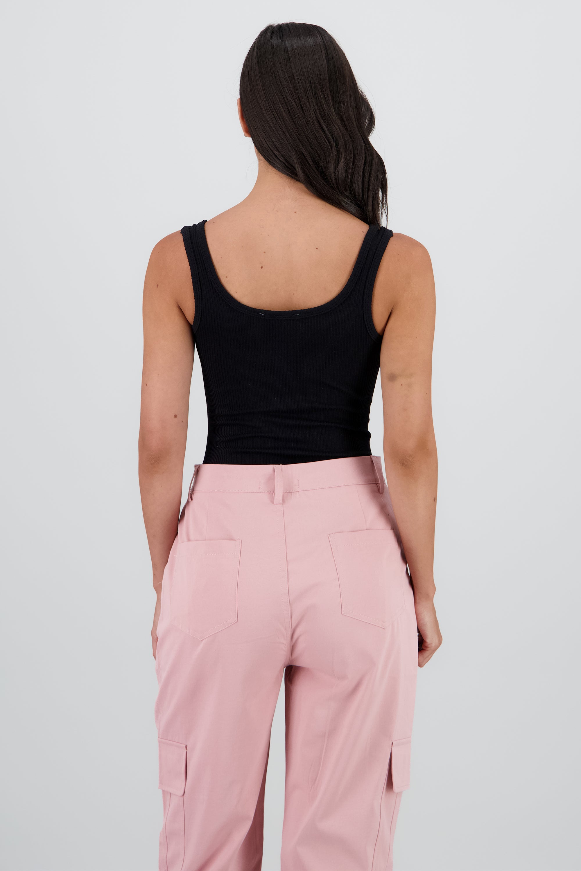 Bodysuit sin manga seamless NEGRO