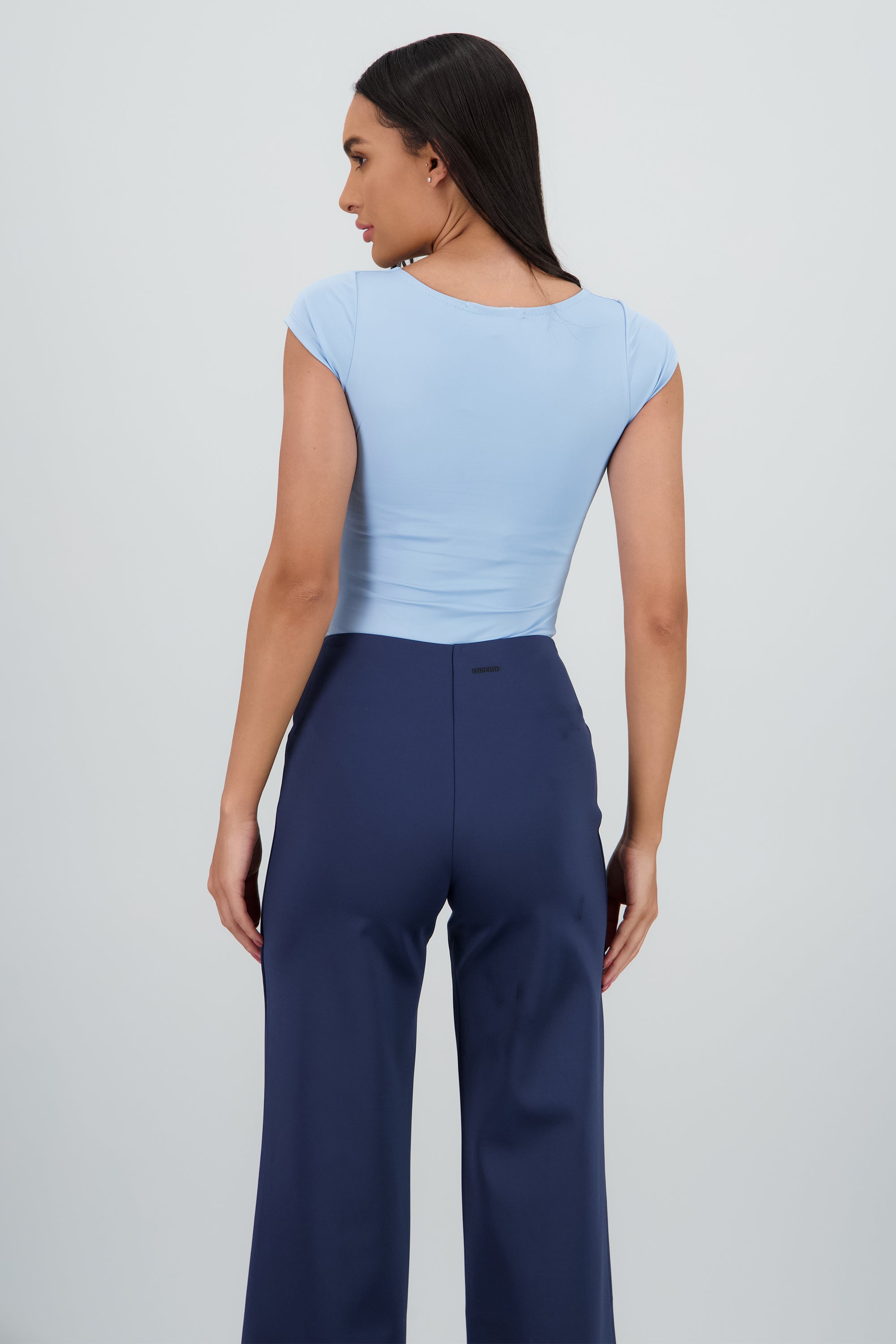 Bodysuit escote cuadrado AZUL CIELO