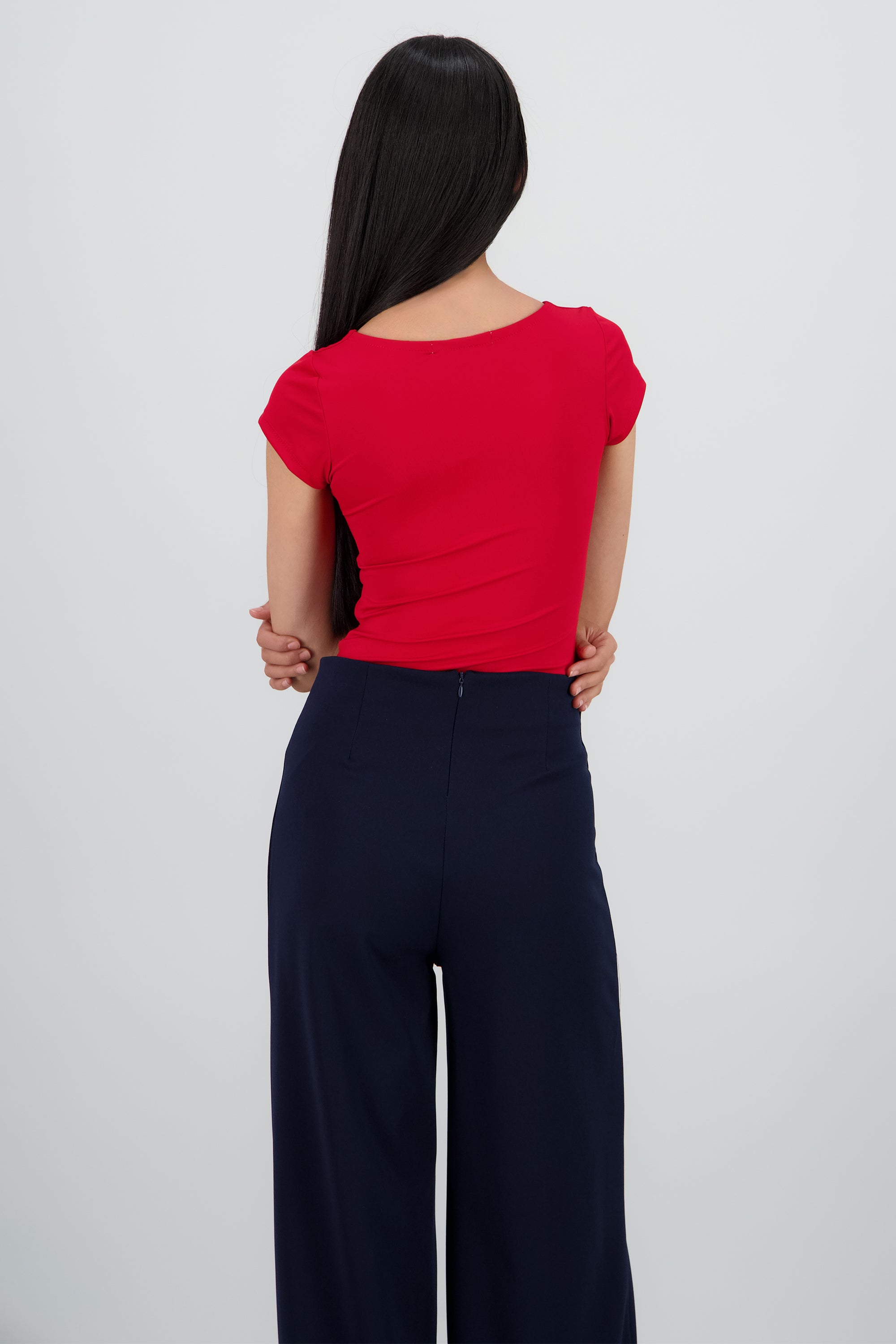 Bodysuit escote cuadrado ROJO