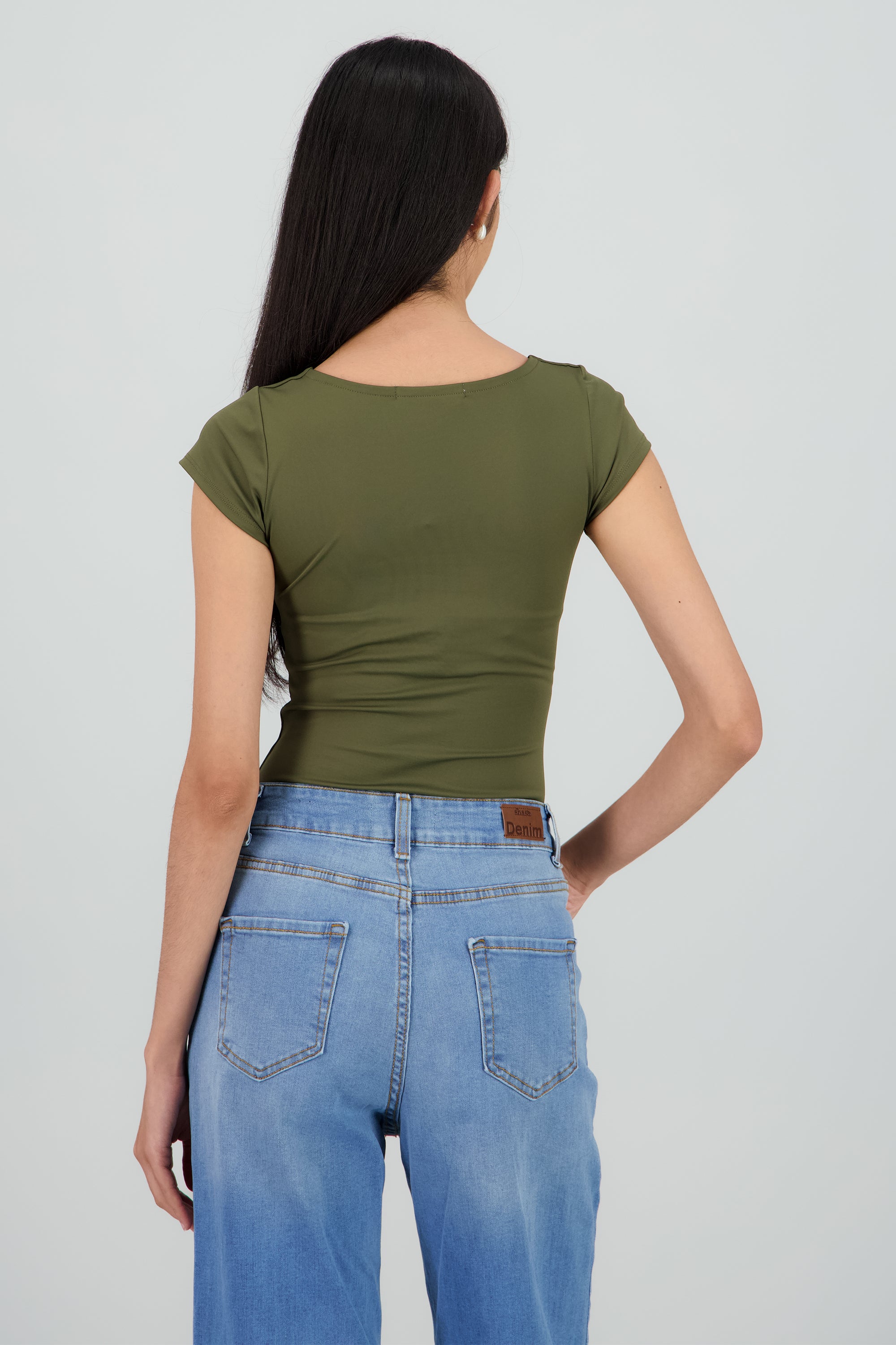 Bodysuit escote cuadrado OLIVO