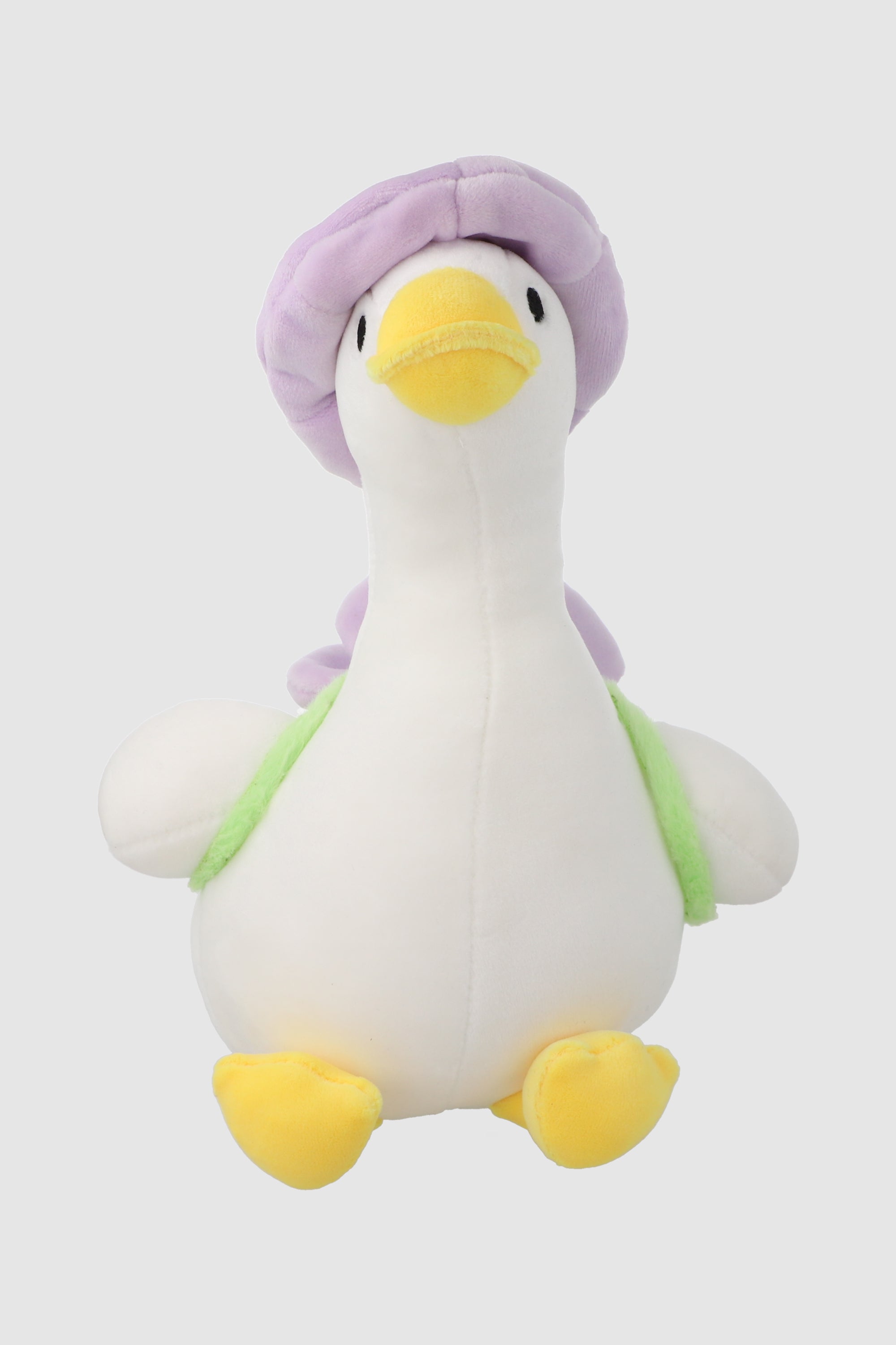 Peluche pato con sombrero BLANCO