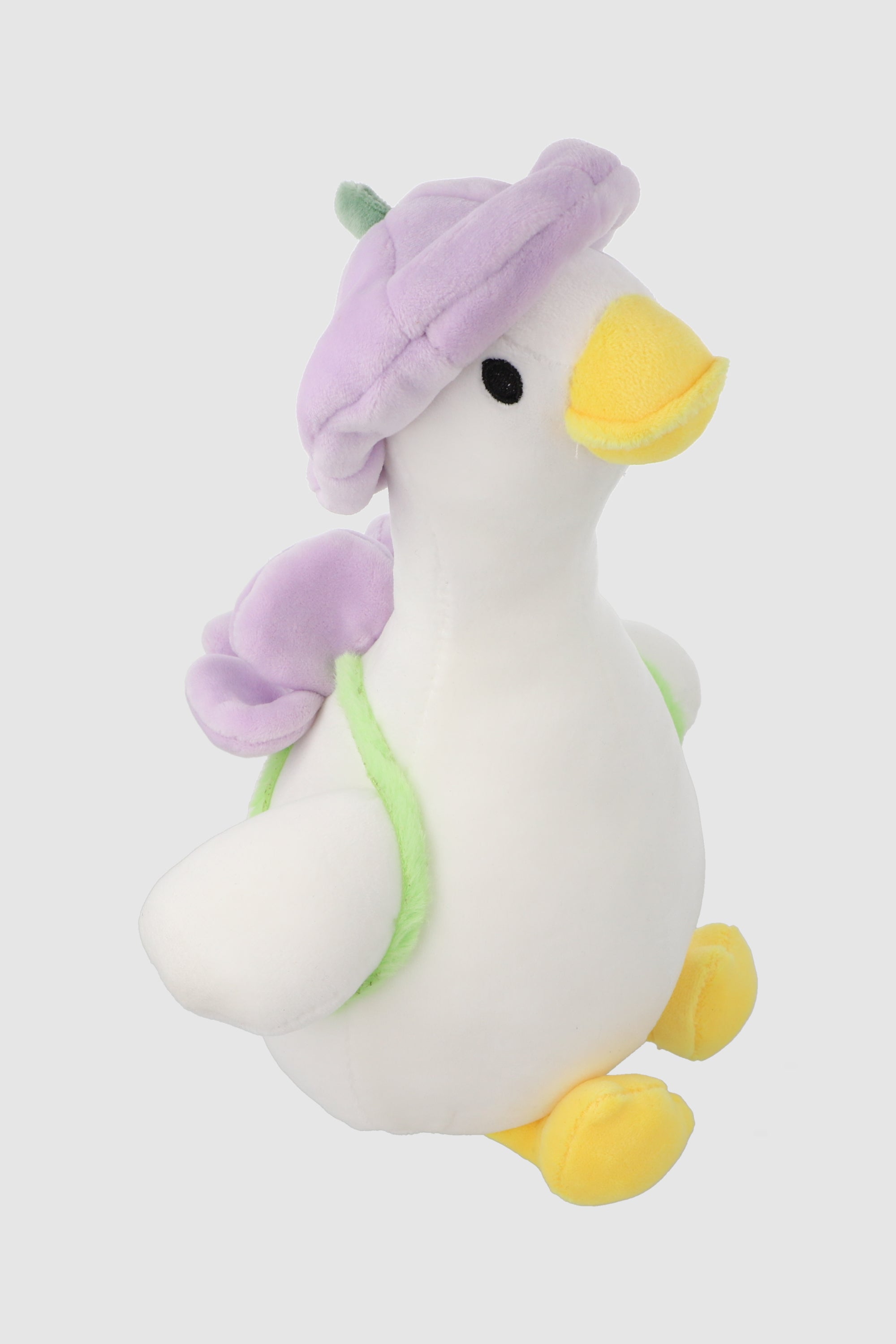Peluche pato con sombrero BLANCO