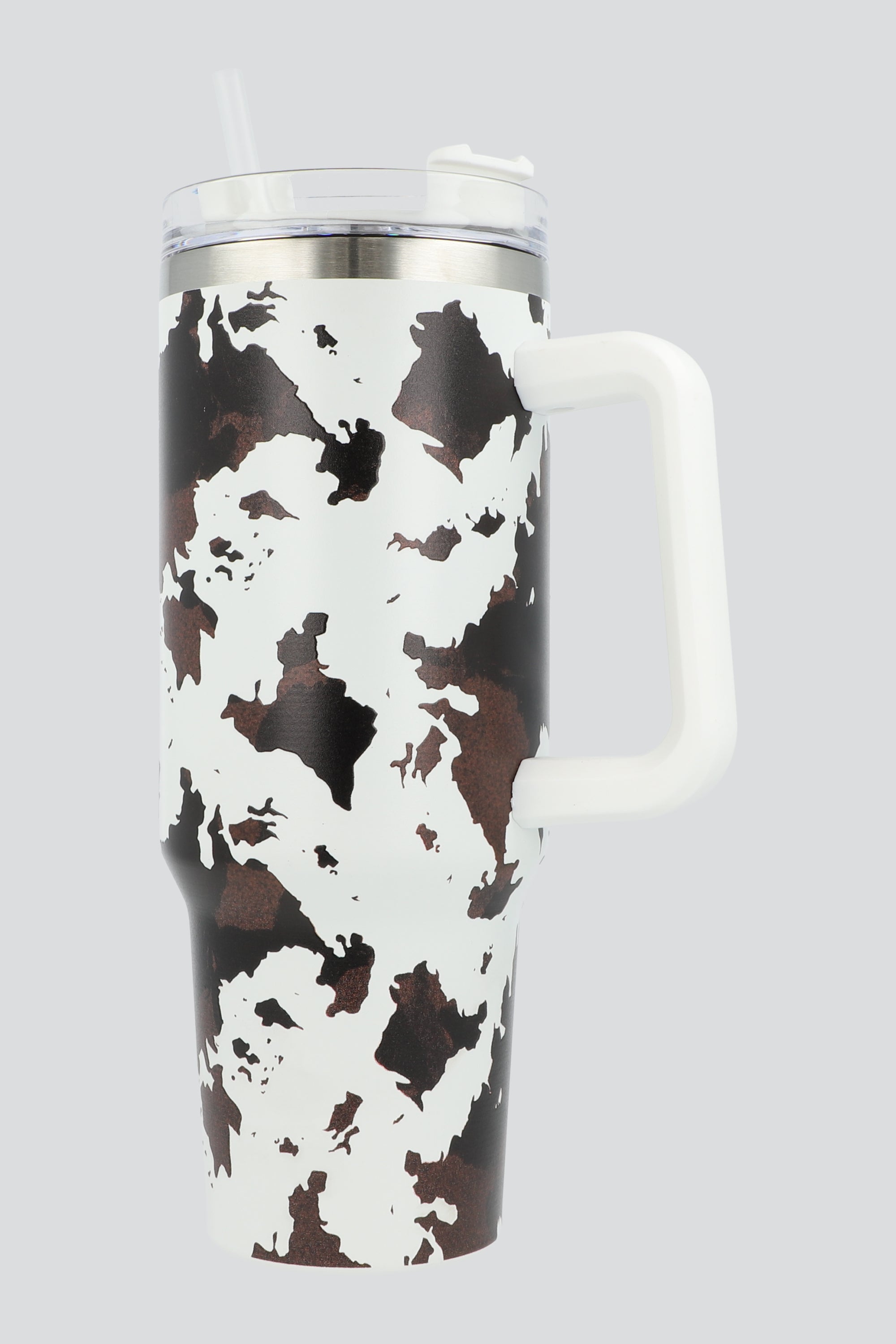 Vaso asa print vaca 1200ml CAFE