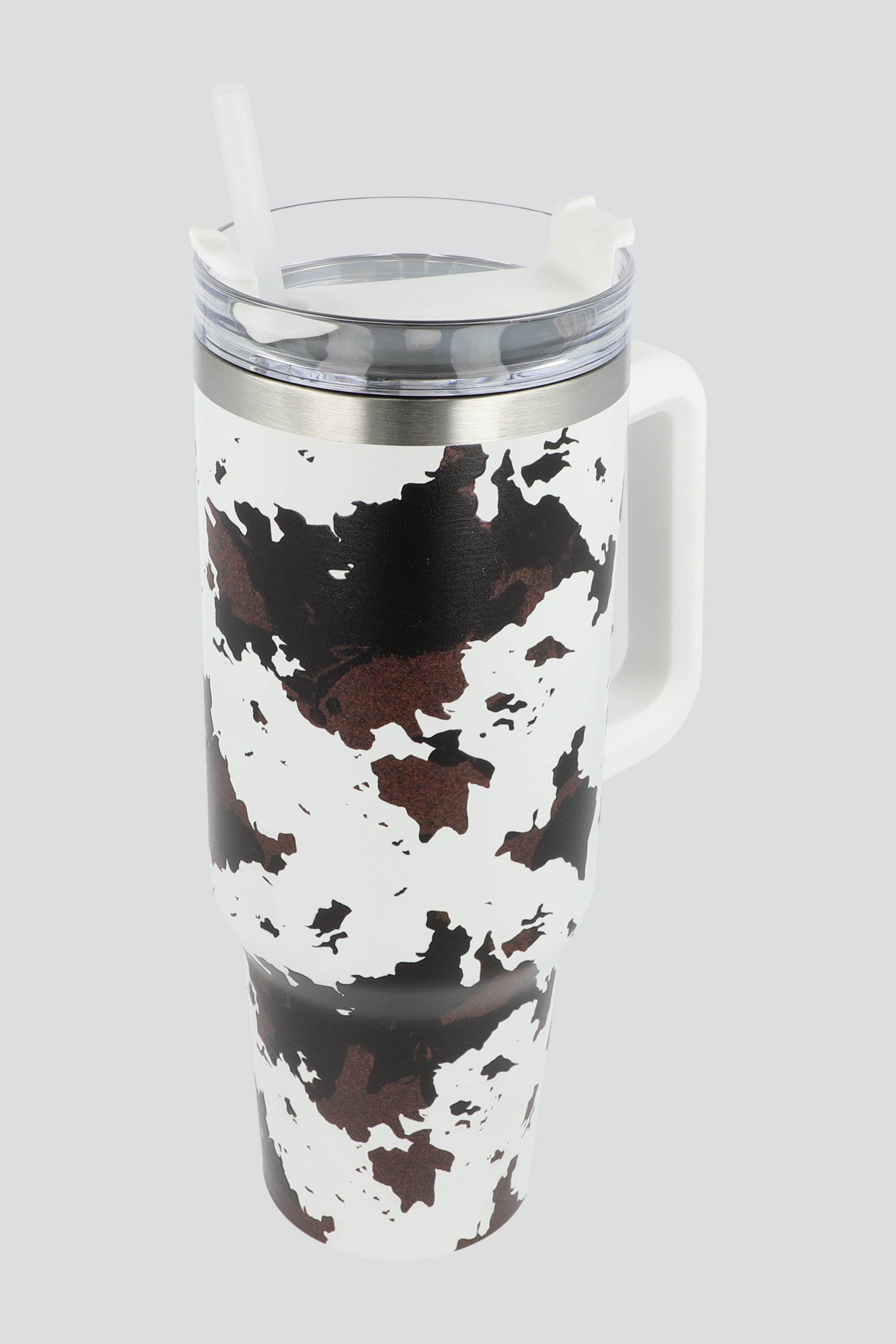Vaso asa print vaca 1200ml CAFE