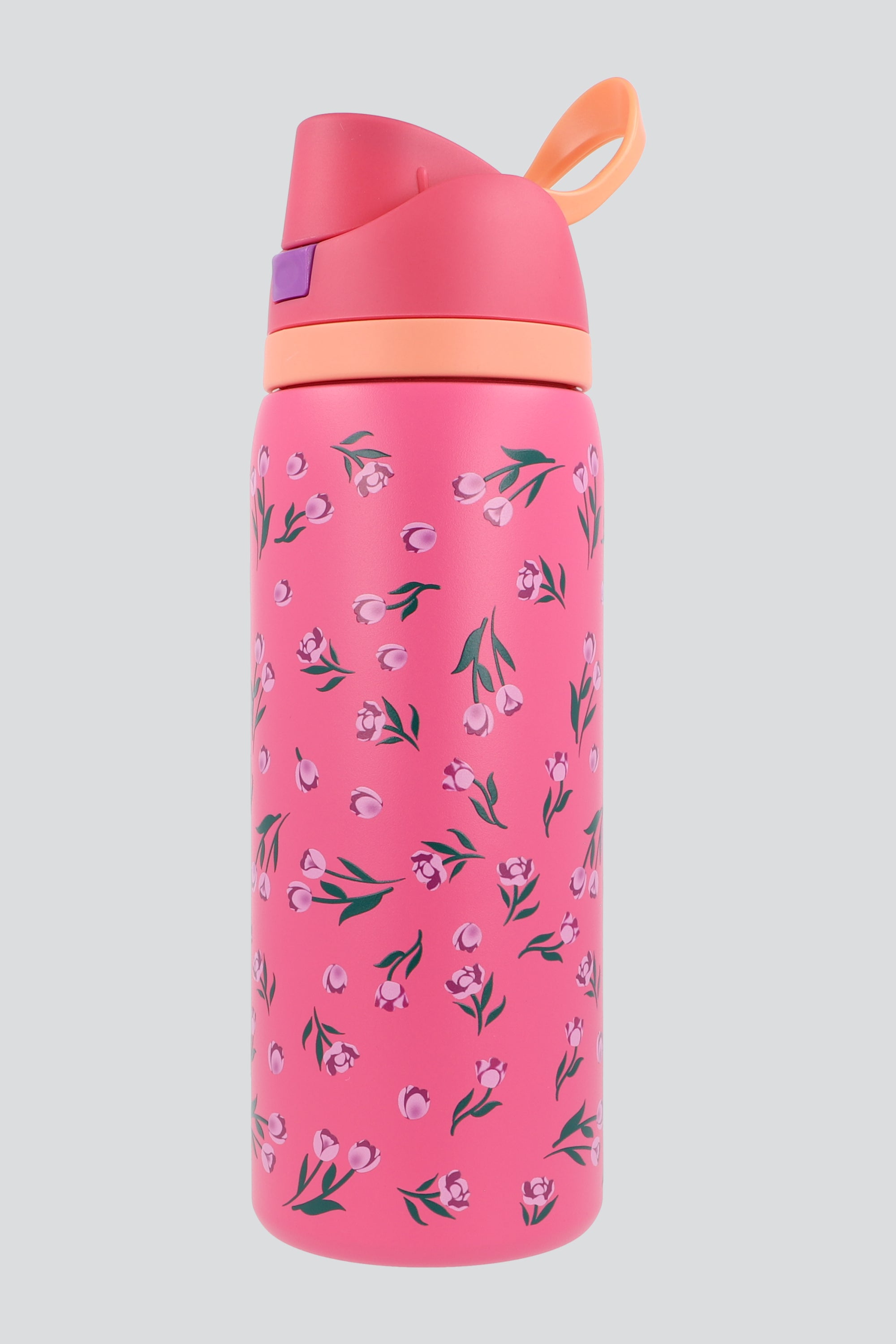 Botella ua print floral 1l ROSA