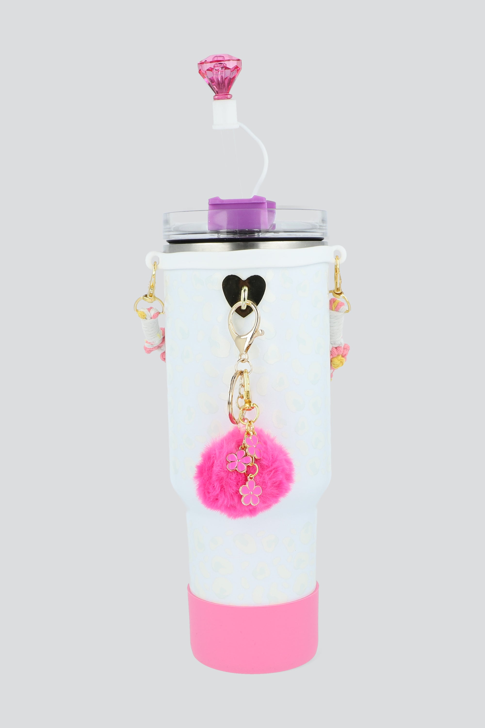 6 Piezas accesorios para botella ROSA