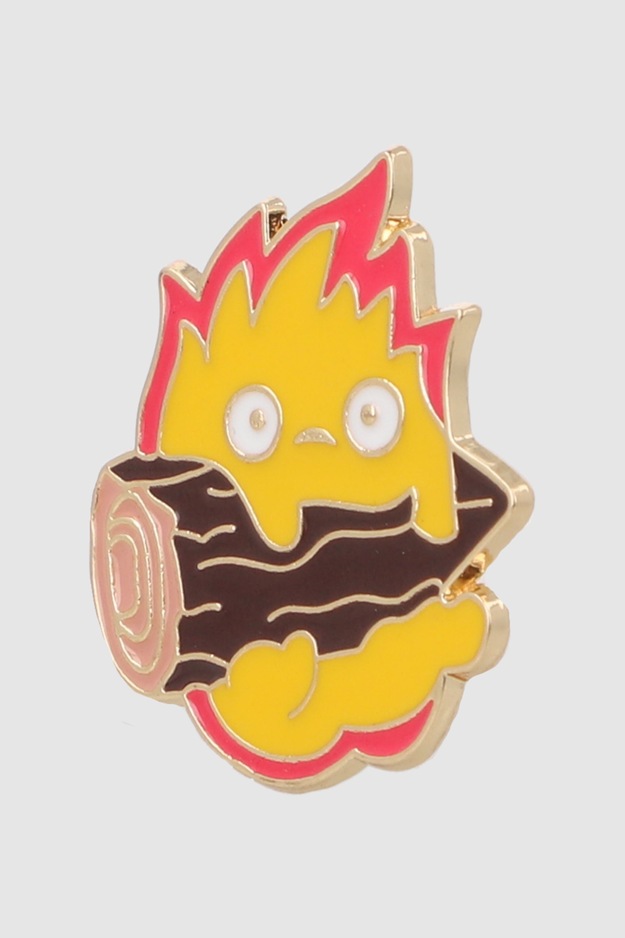 Pin fueguito tronco AMARILLO