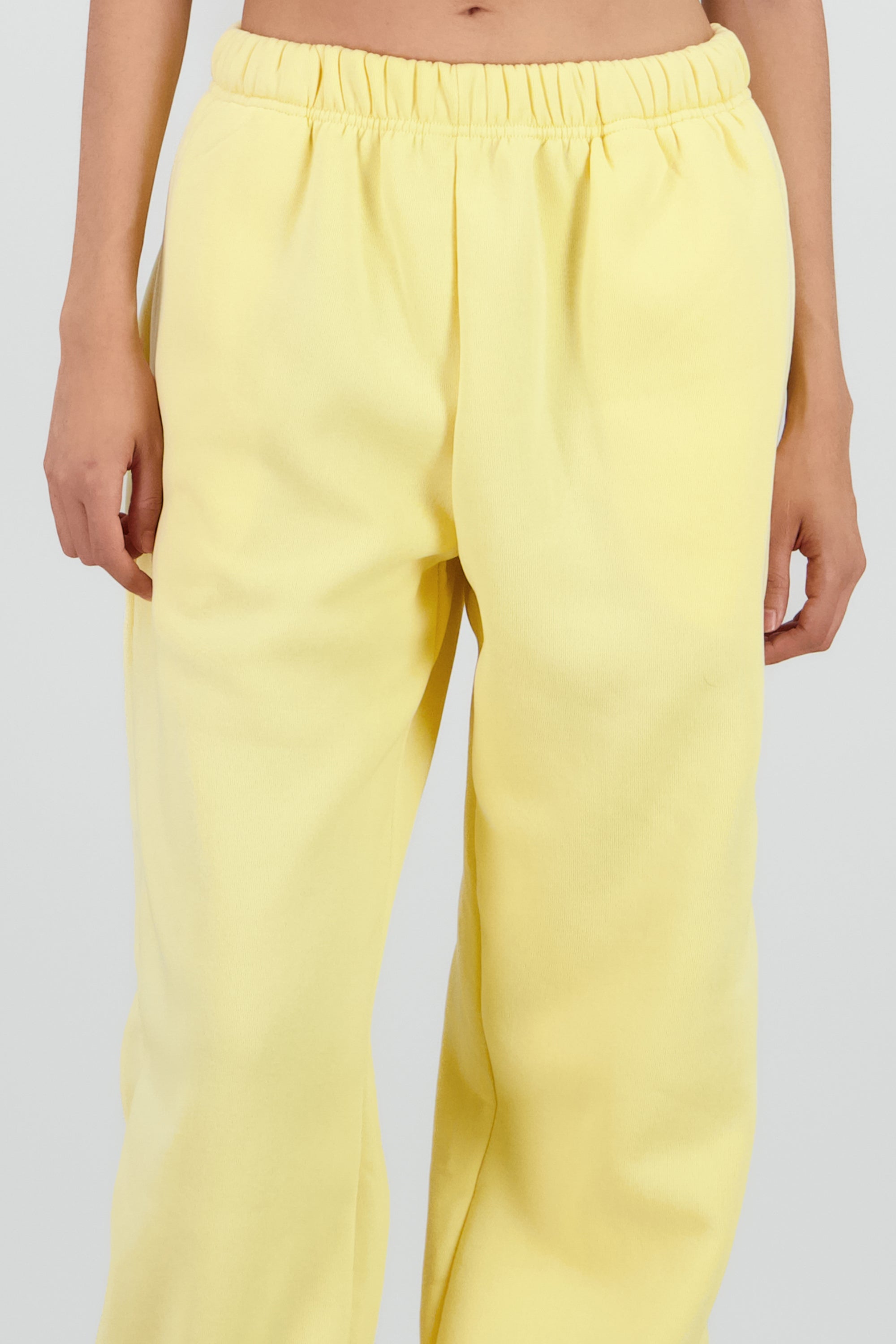 Pants joggers lisos AMARILLO PASTEL
