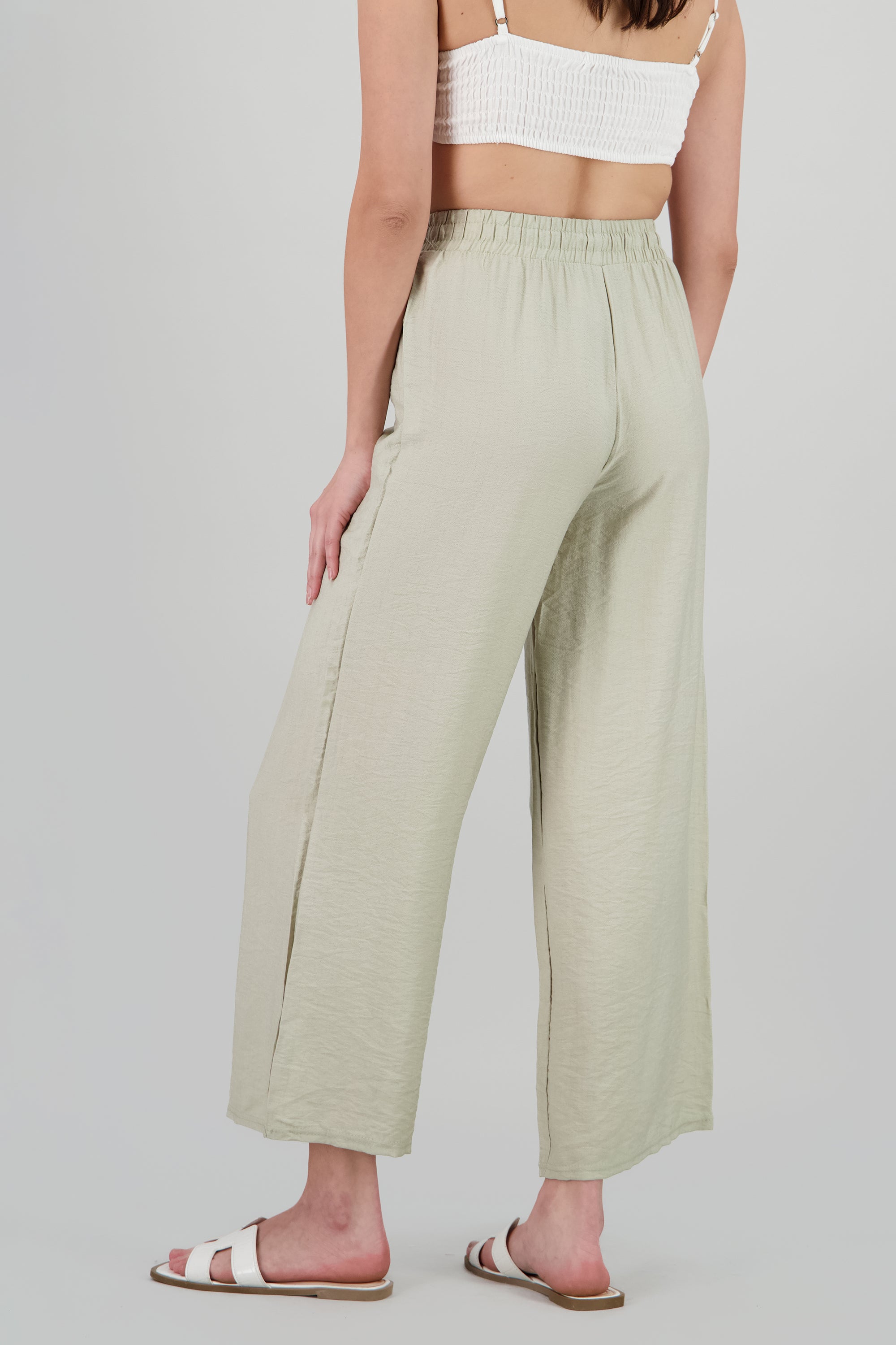 Pantalon amplio con jareta SAGE