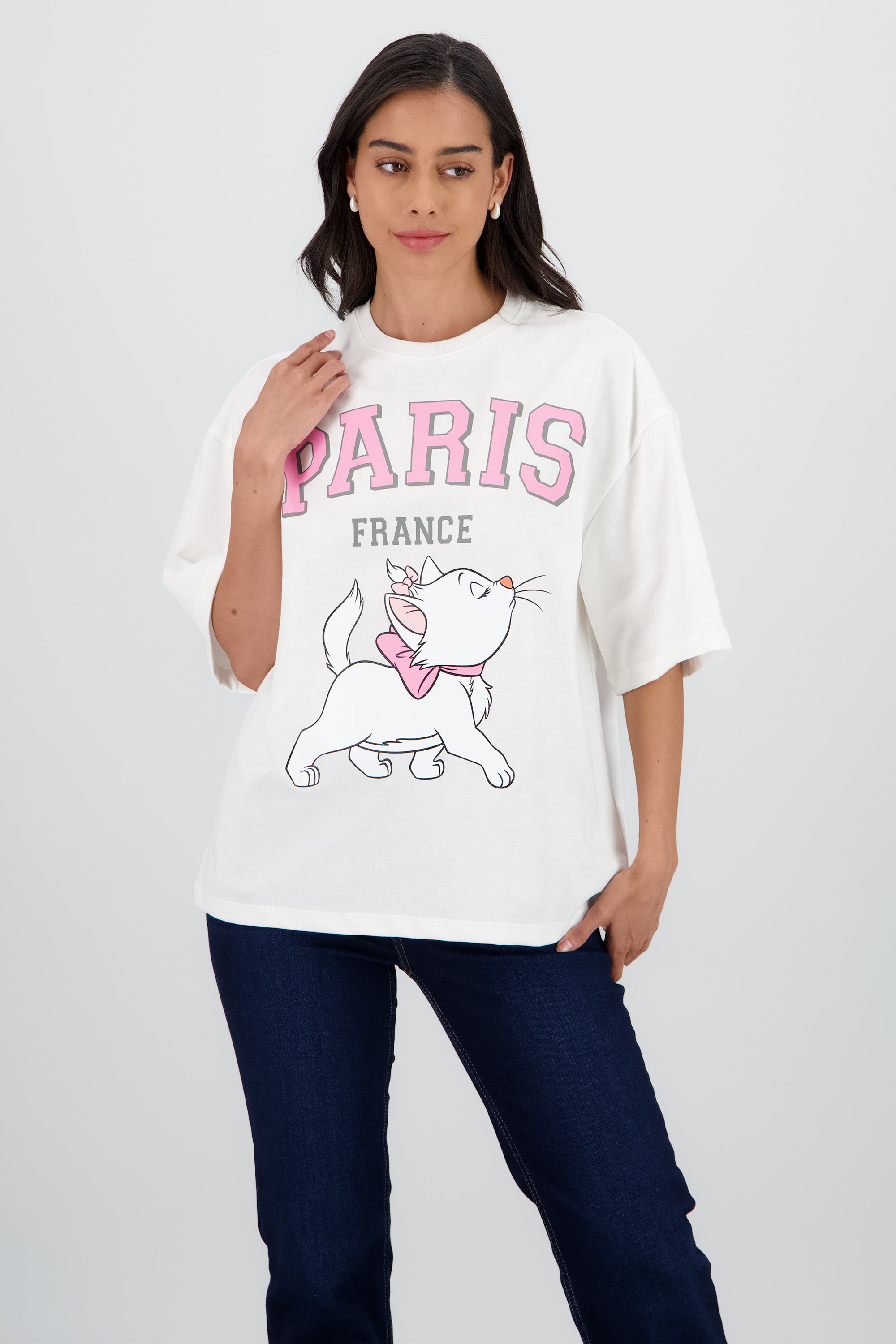 Playera Marie Paris over HUESO