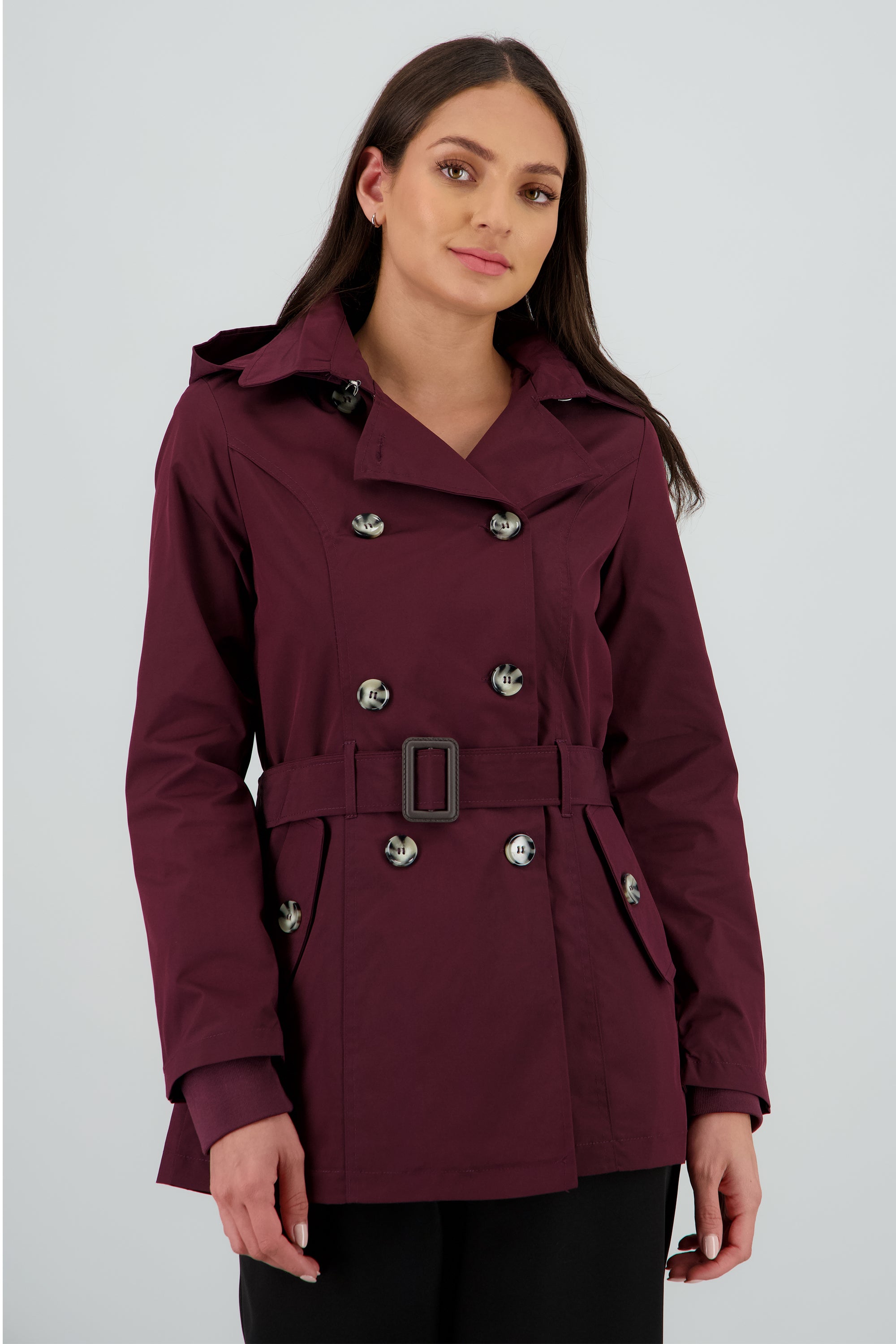 Gabardina con gorro UVA