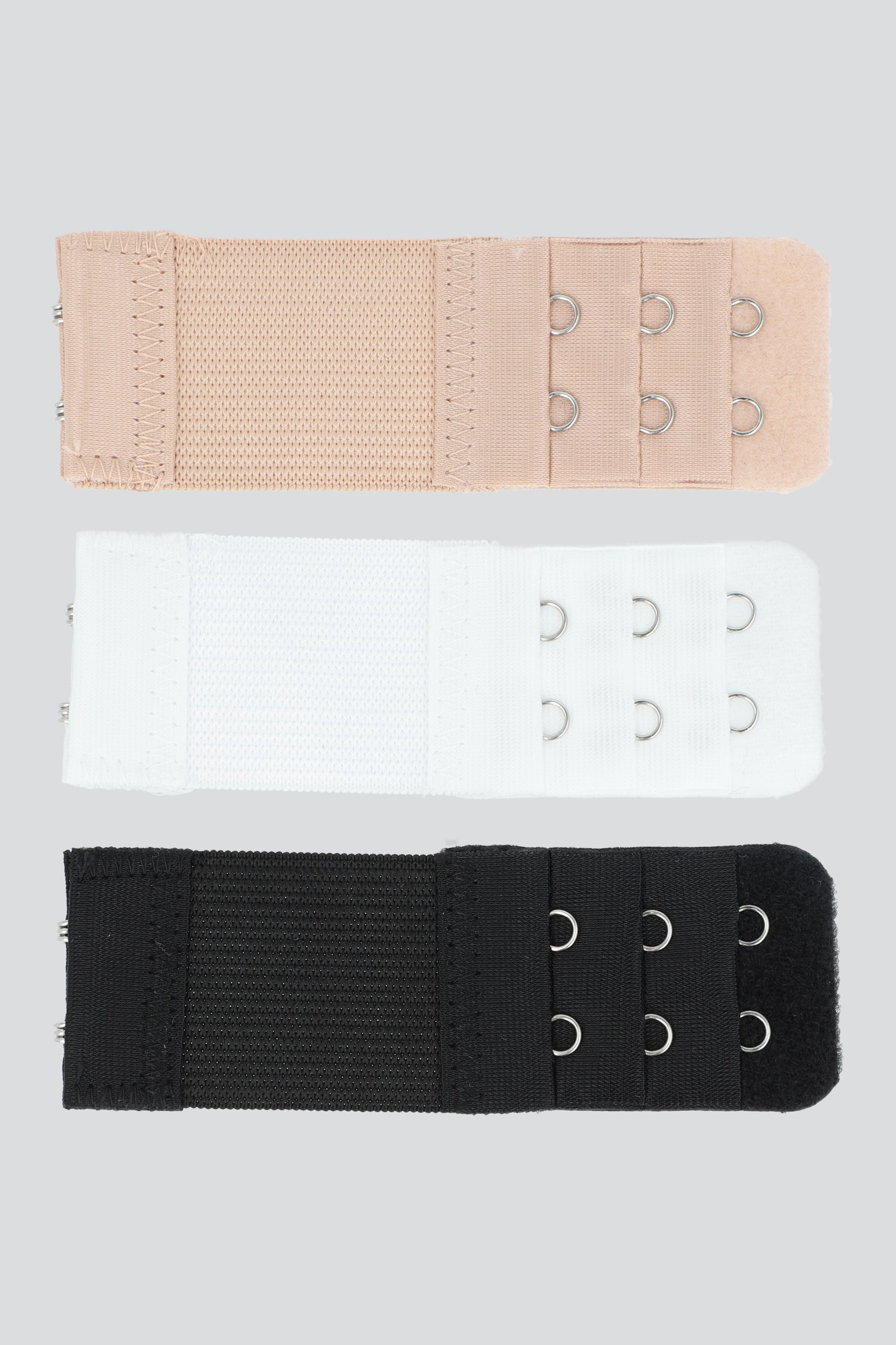 3pack extensores bra 3 ganchos NEGRO COMBO