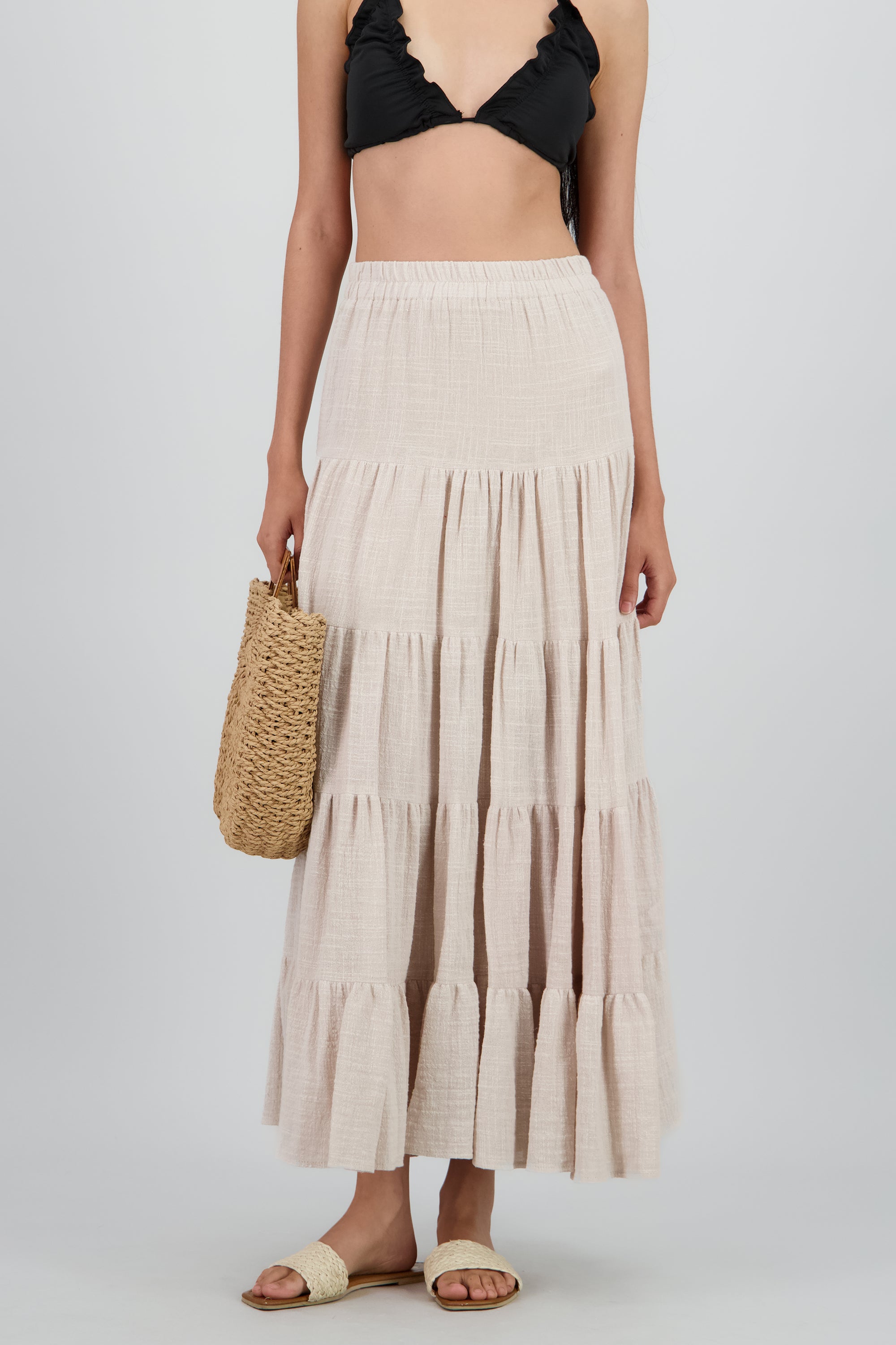 Falda maxi lineas cortes ARENA