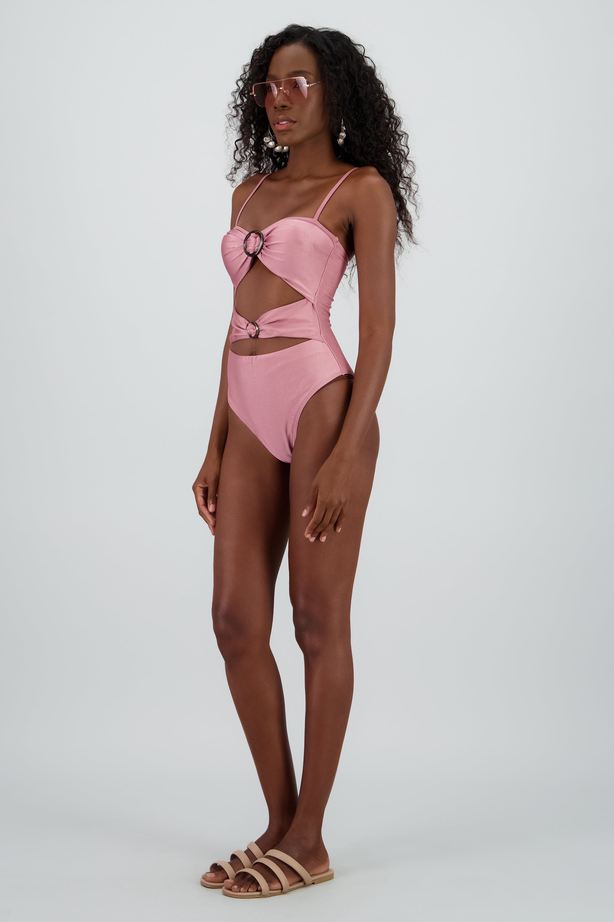 Trajes de baño cutouts aro carey MALVA