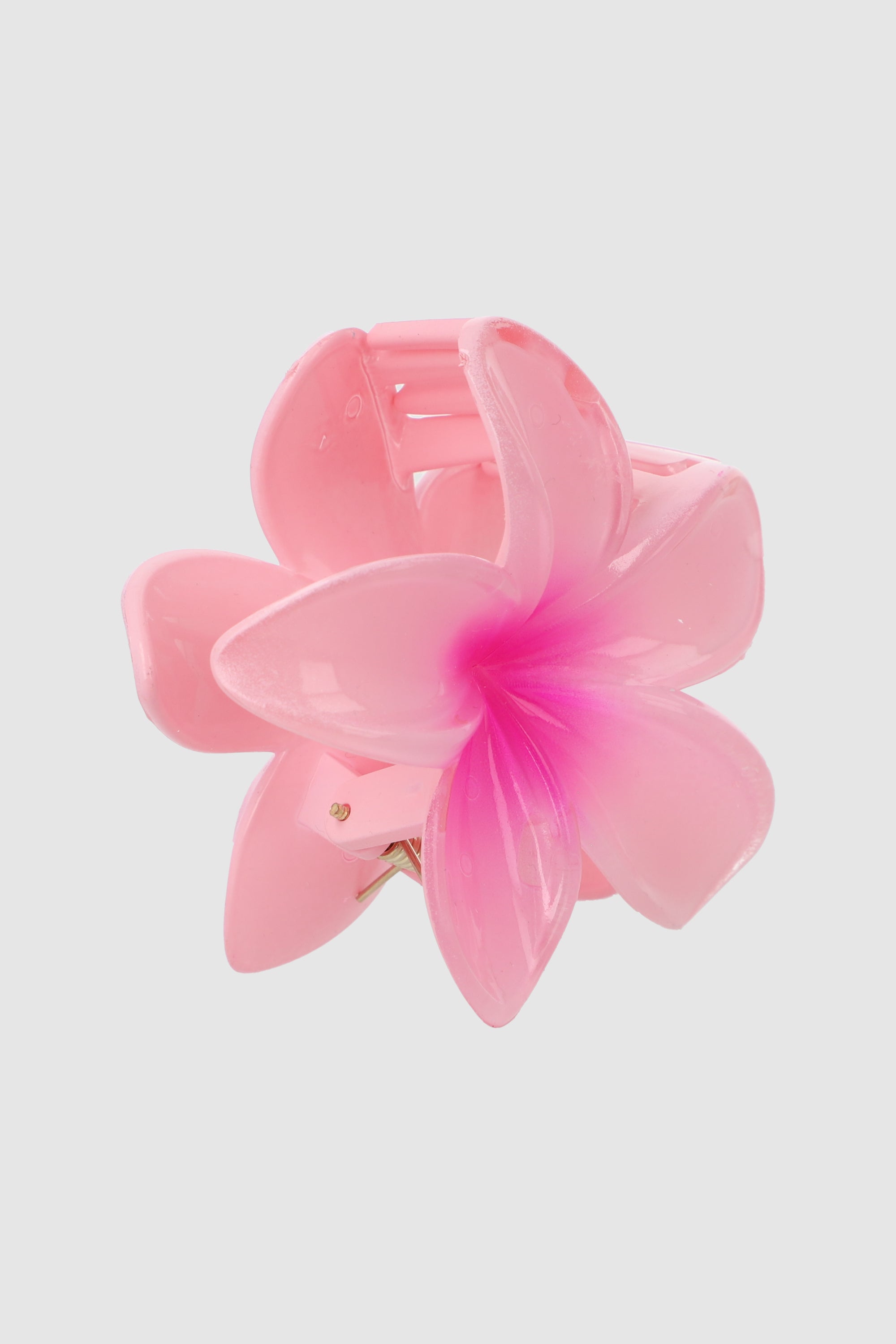 PINZA FLOR HAWAIANA EFECTO ROSA