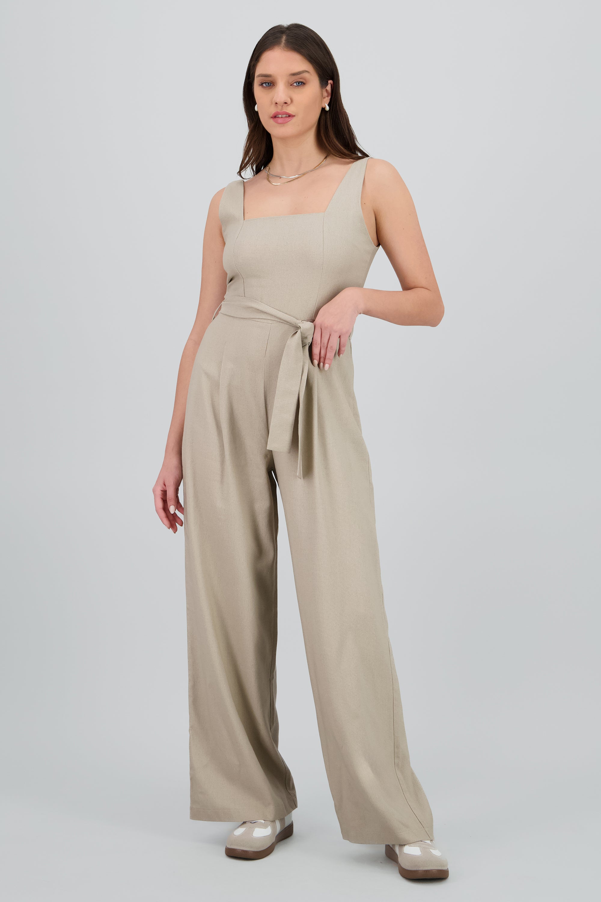 Jumpsuit tirantes gruesos detalle lazo ARENA