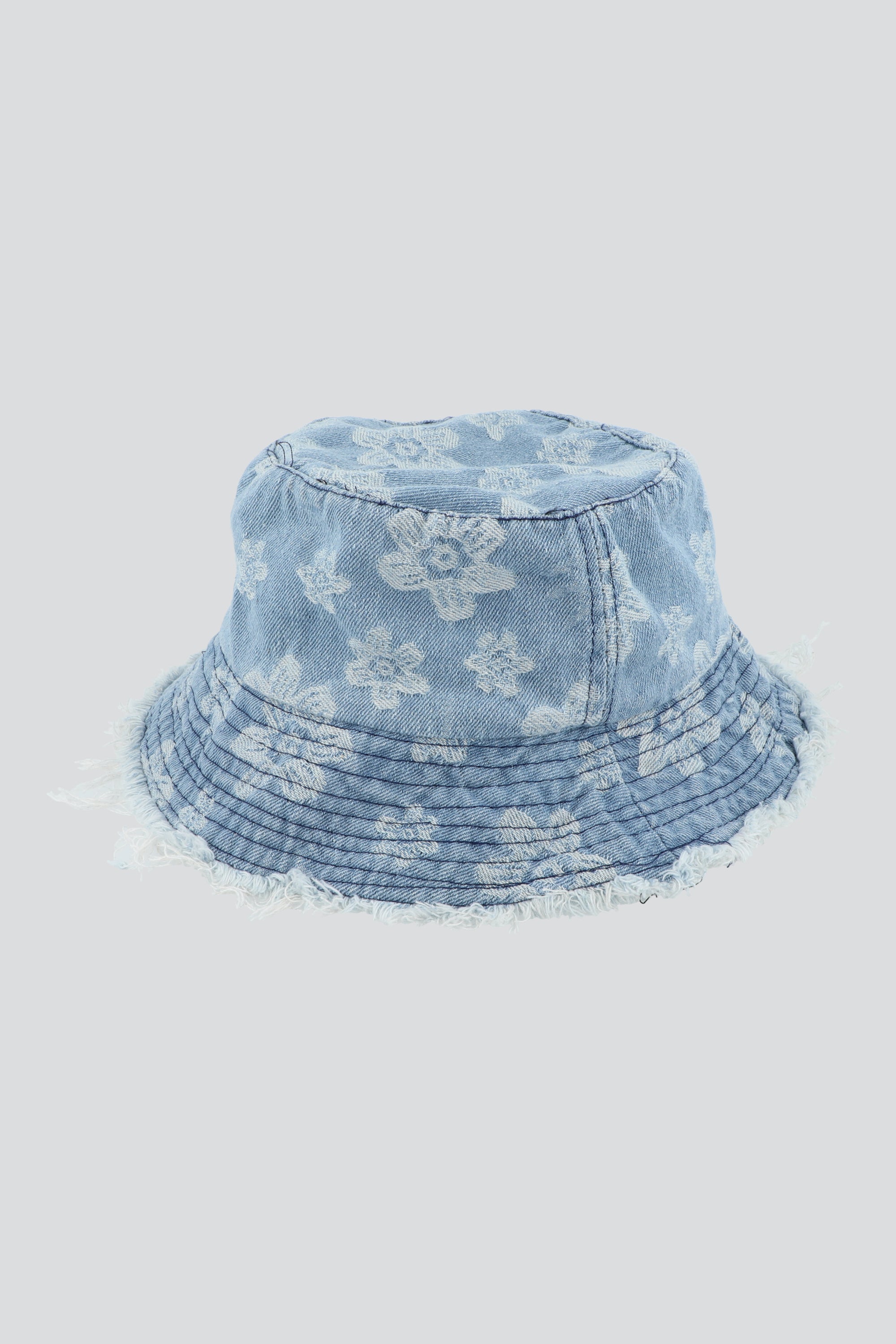 Sombrero bucket flores AZUL