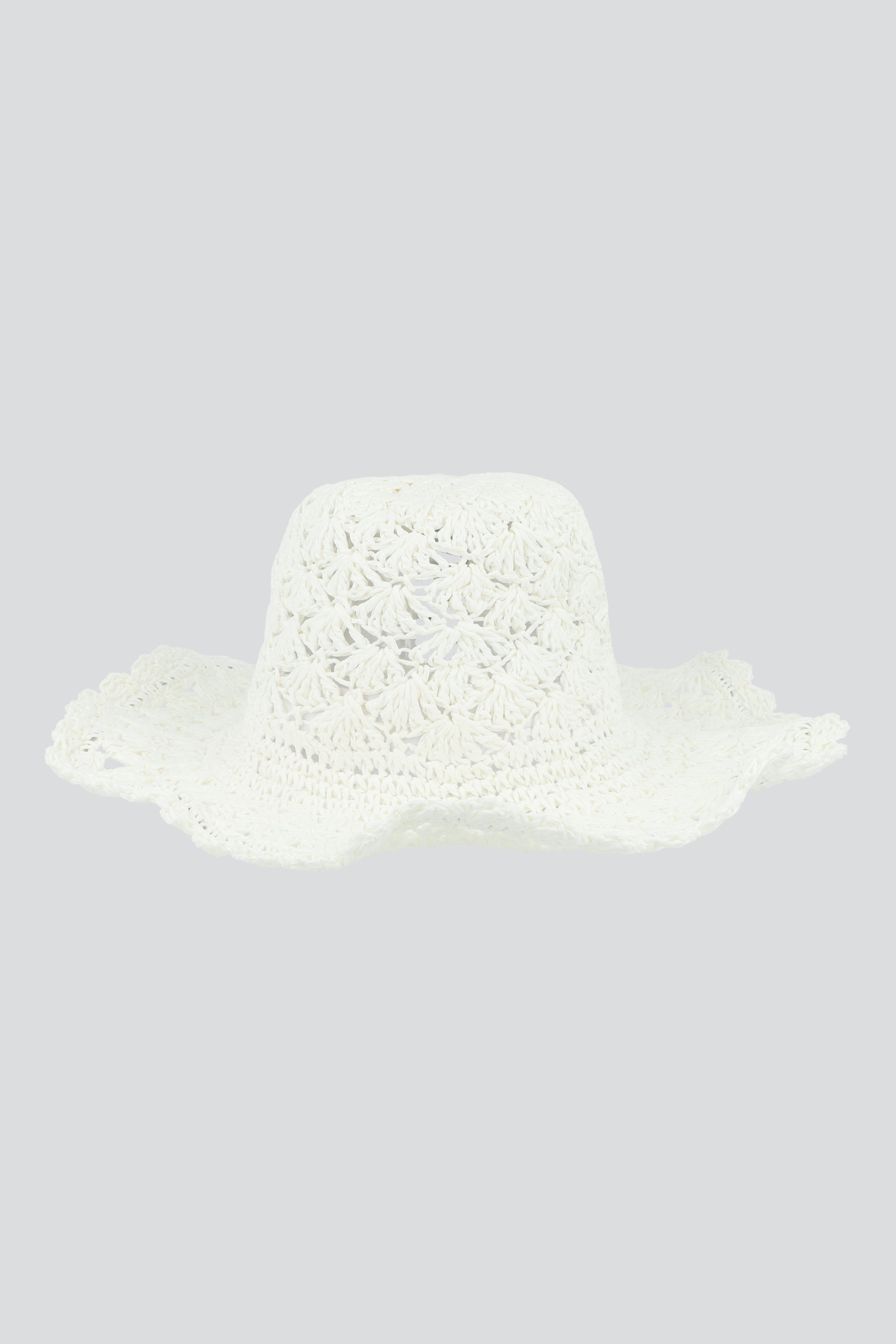 Sombrero floppy grecas BLANCO
