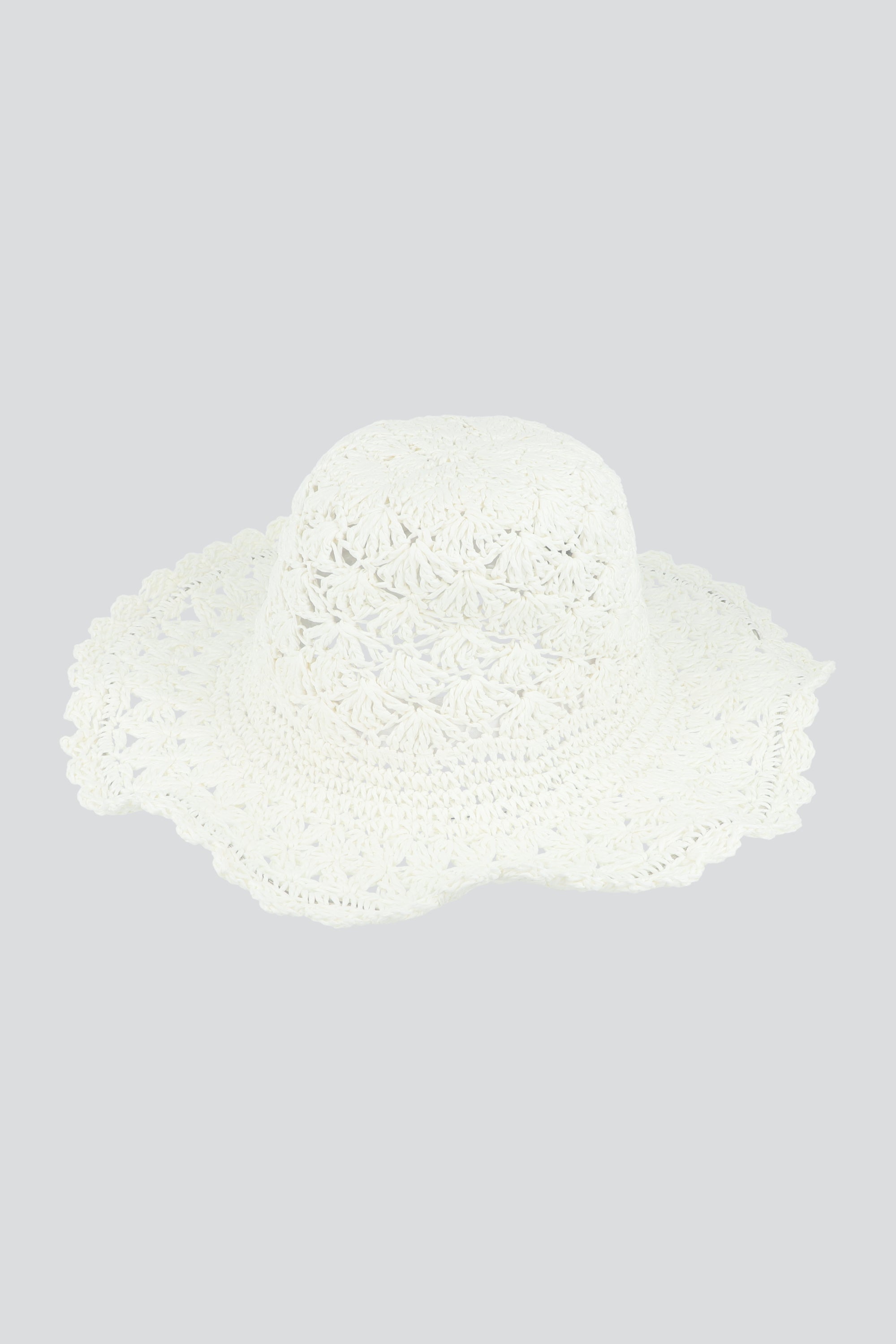 Sombrero floppy grecas BLANCO