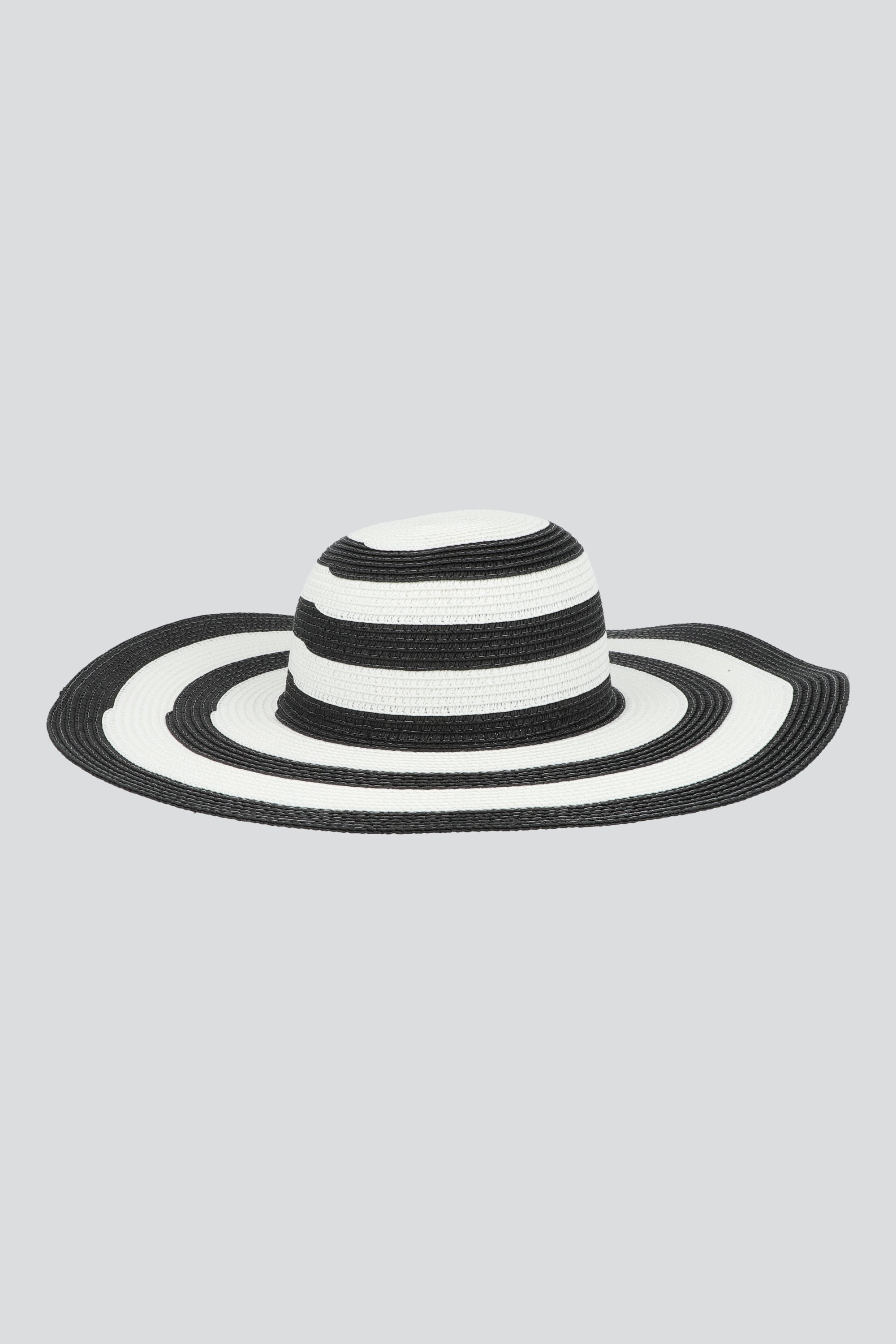 Sombrero floppy bicolor NEGRO