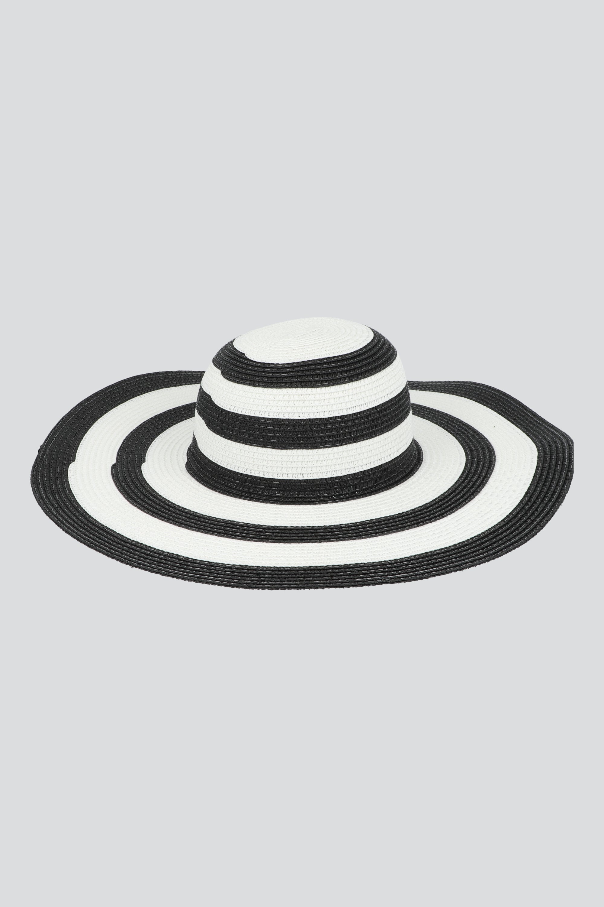 Sombrero floppy bicolor NEGRO