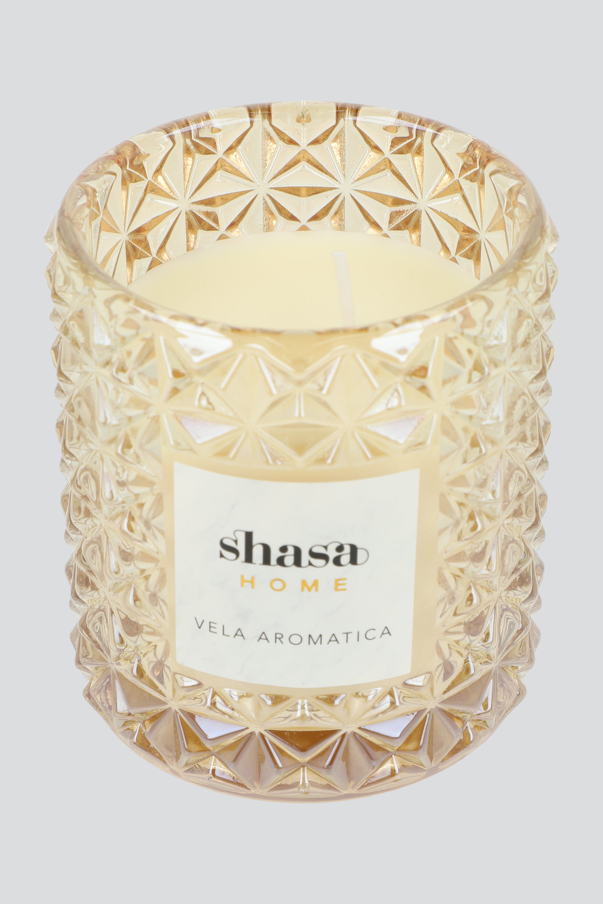 Vela aromatica cristal ORO