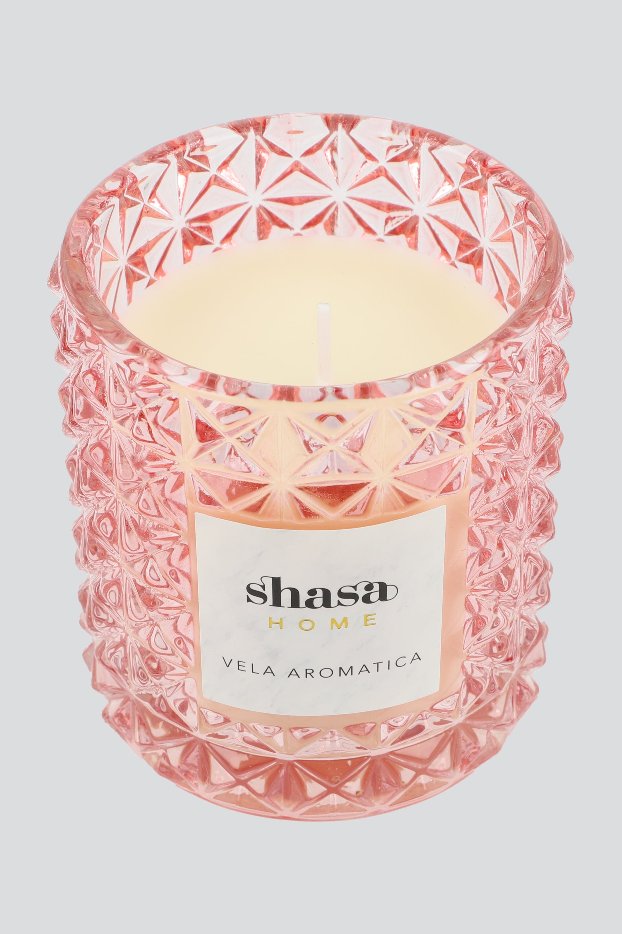 Vela aromatica cristal ROSA