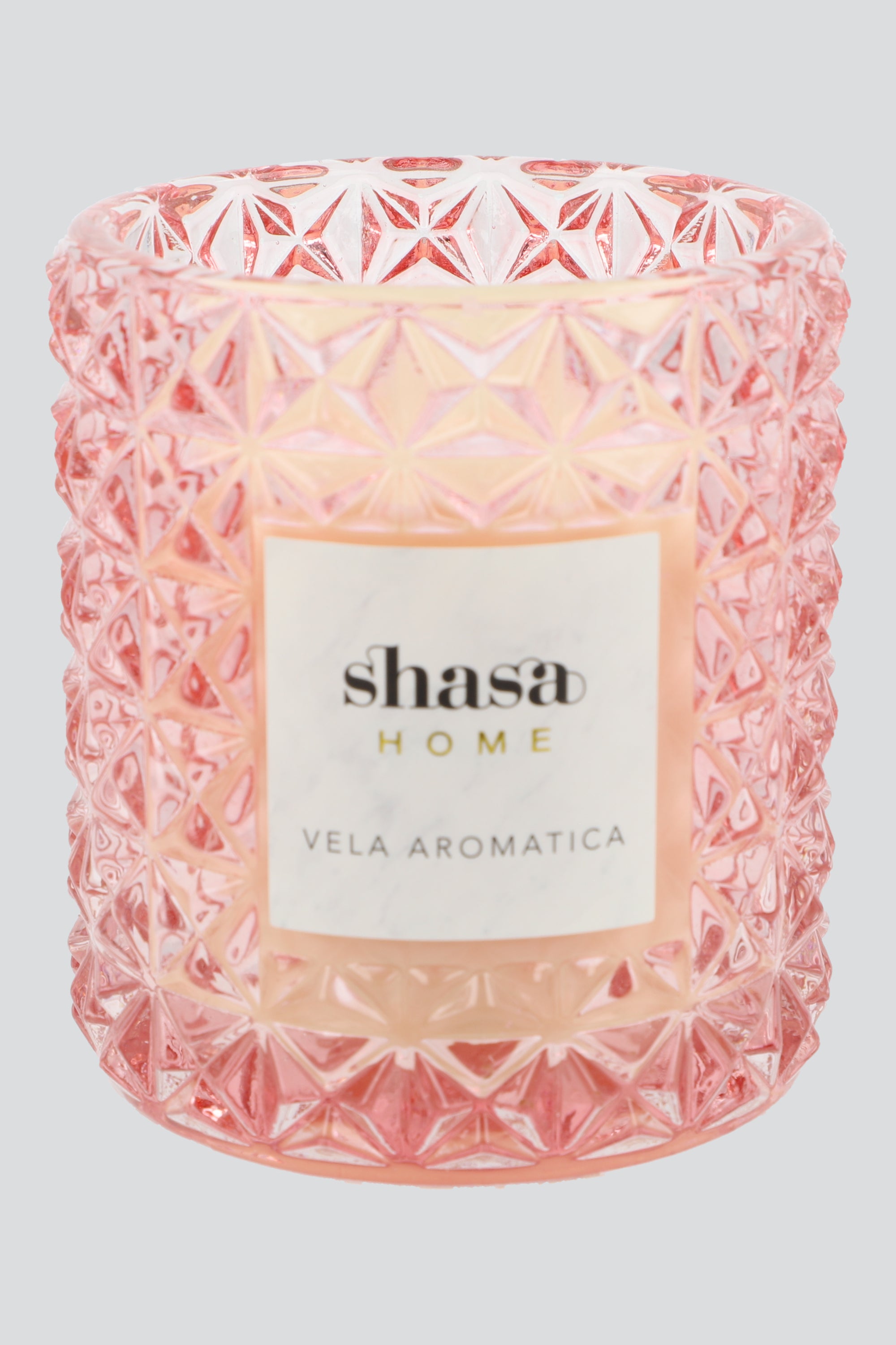Vela aromatica cristal ROSA