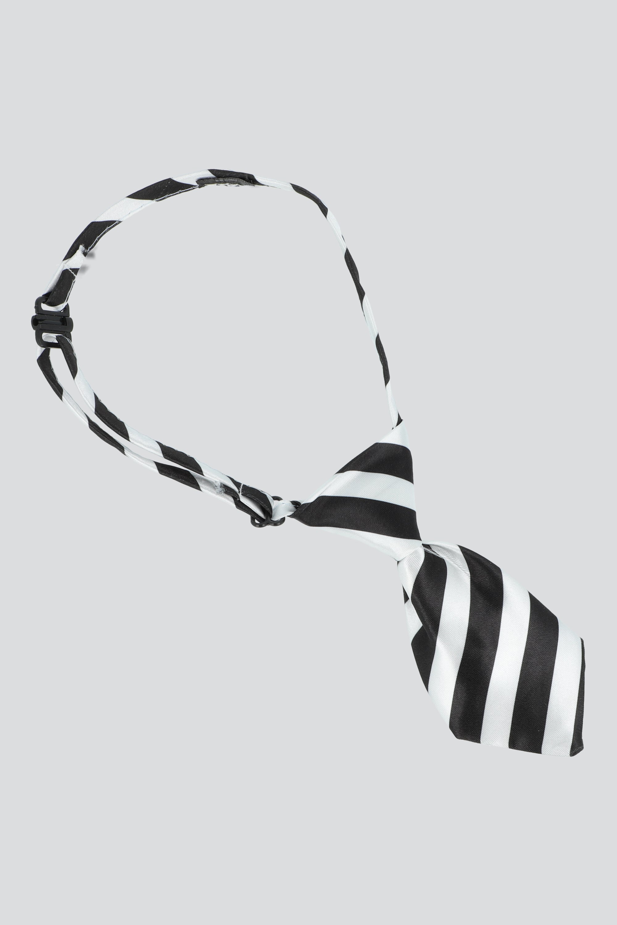 Corbata satin para mascota 30cm NEGRO