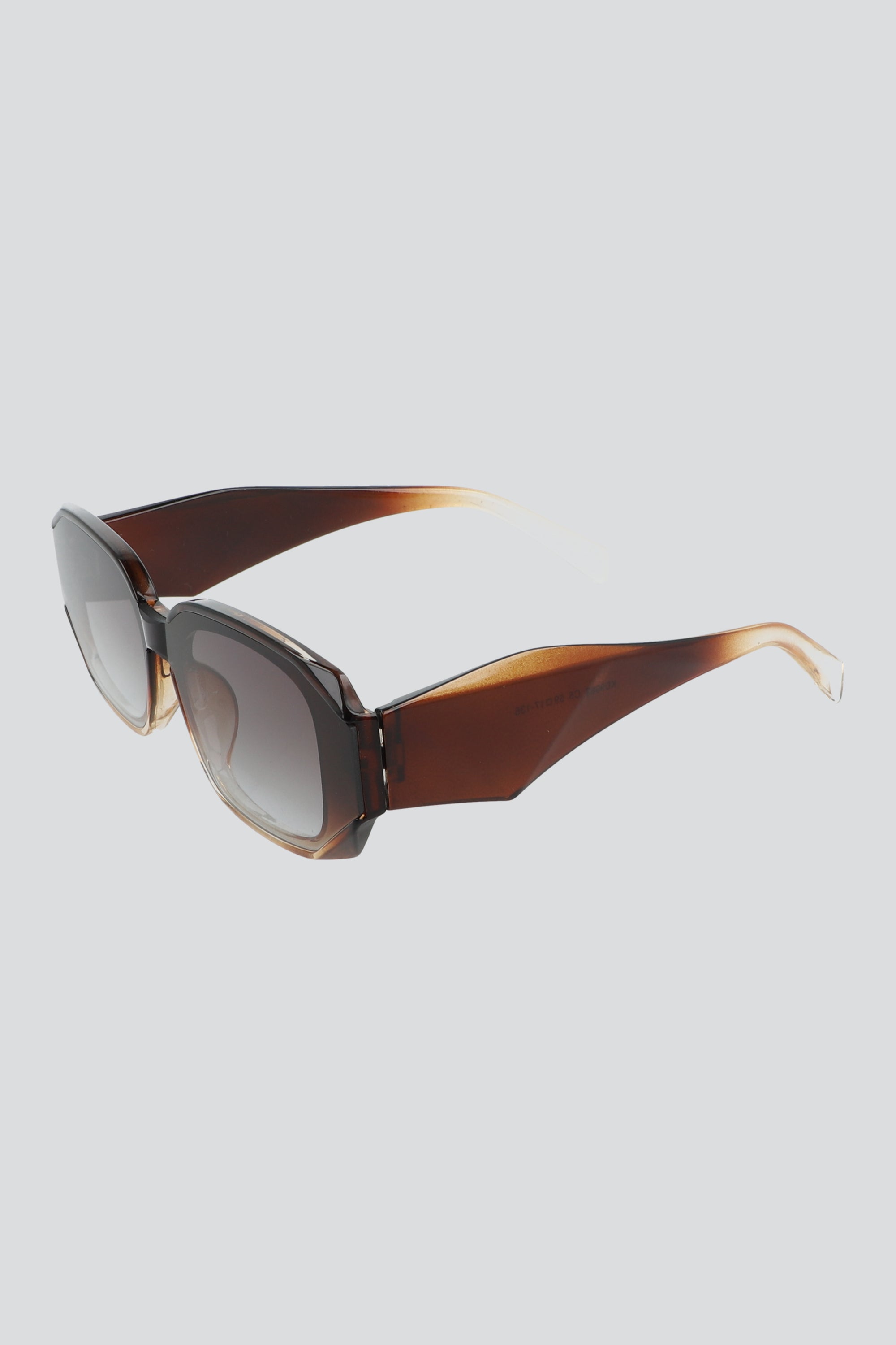 Lentes de sol rectangulo pasta CAFE