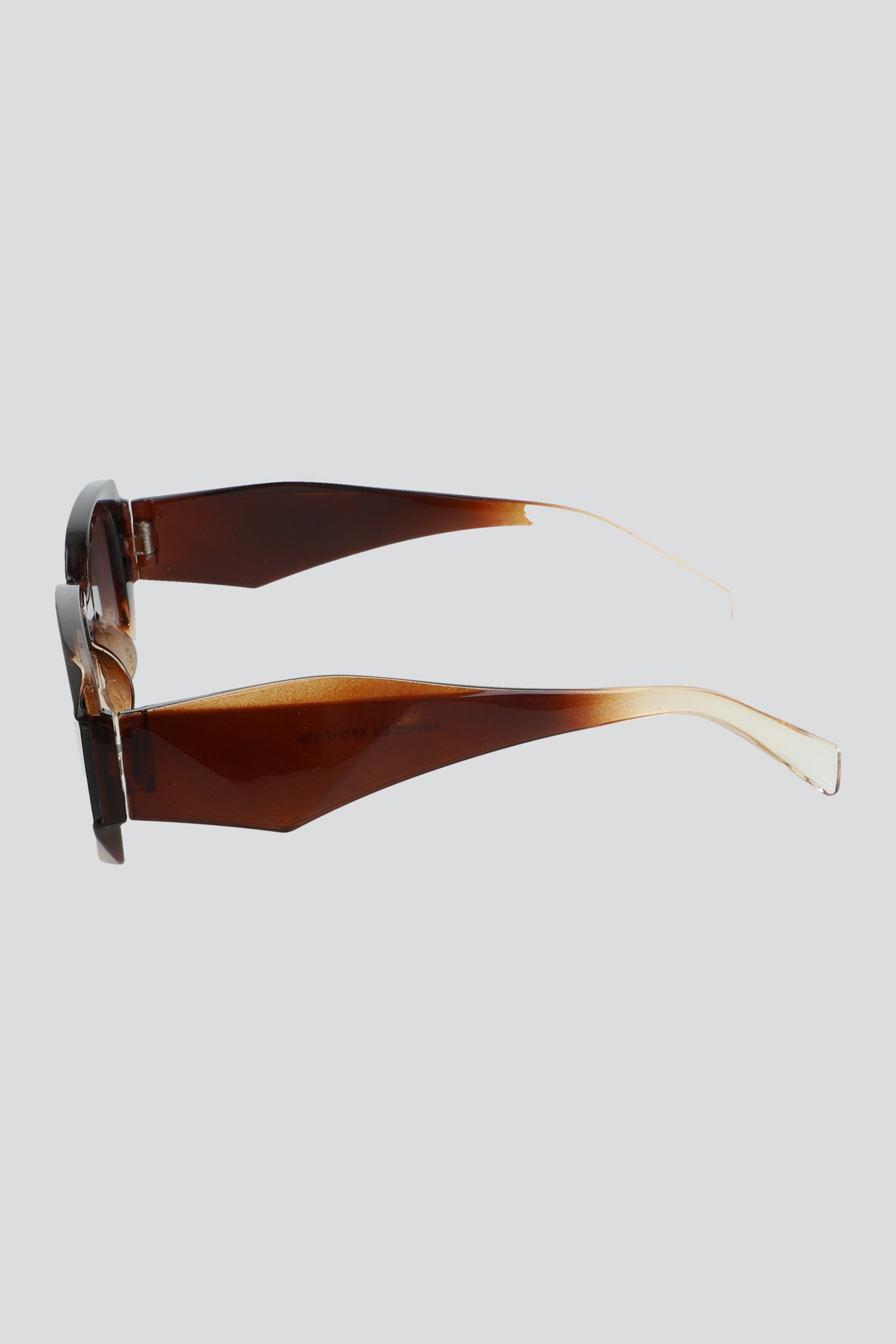 Lentes de sol rectangulo pasta CAFE