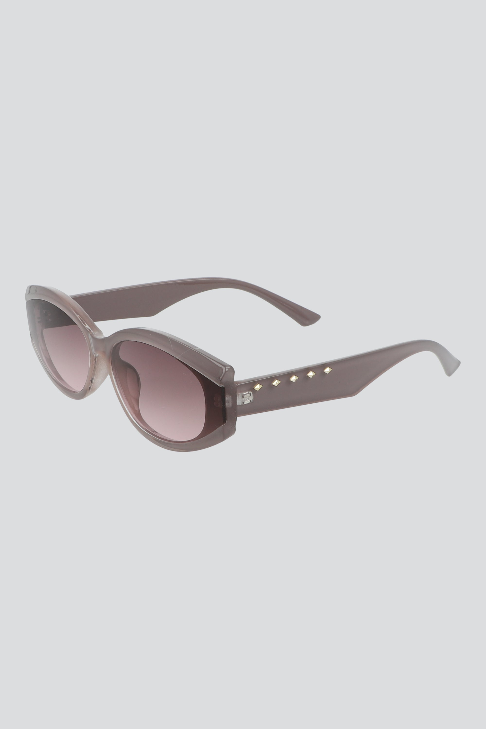 Lentes orilla cortada GRIS