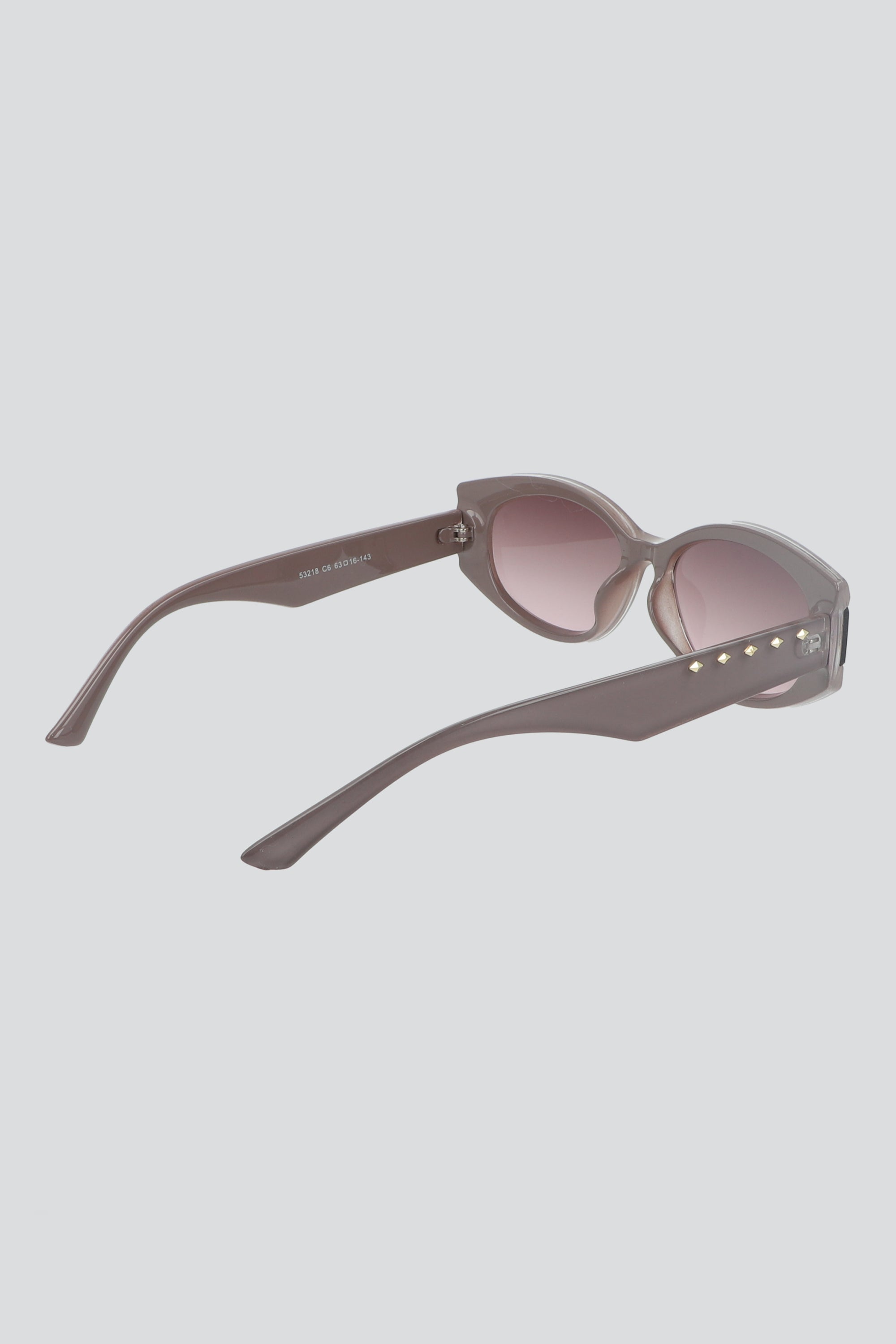 Lentes orilla cortada GRIS