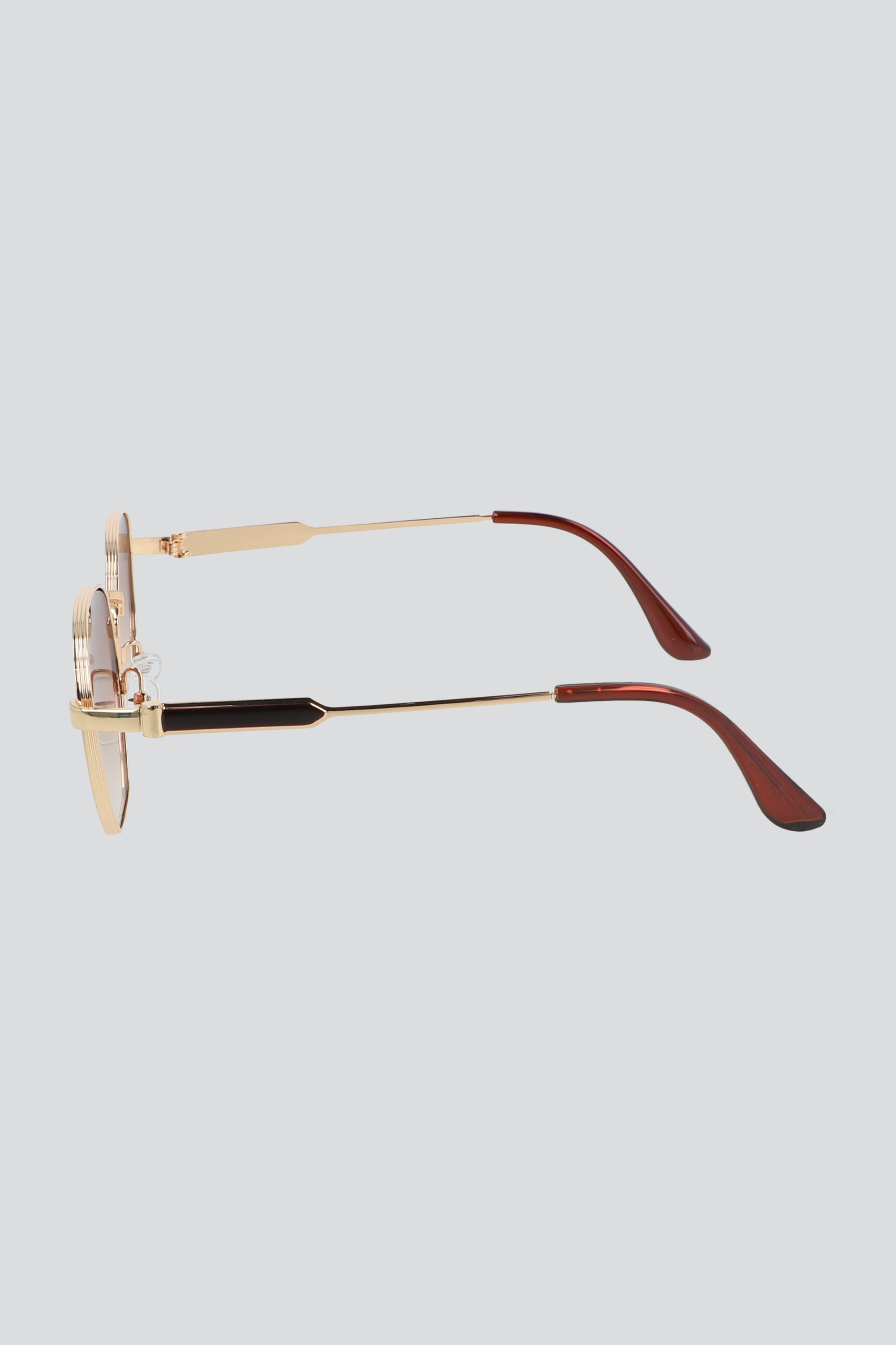 Lentes semiredondos degradado CAFE