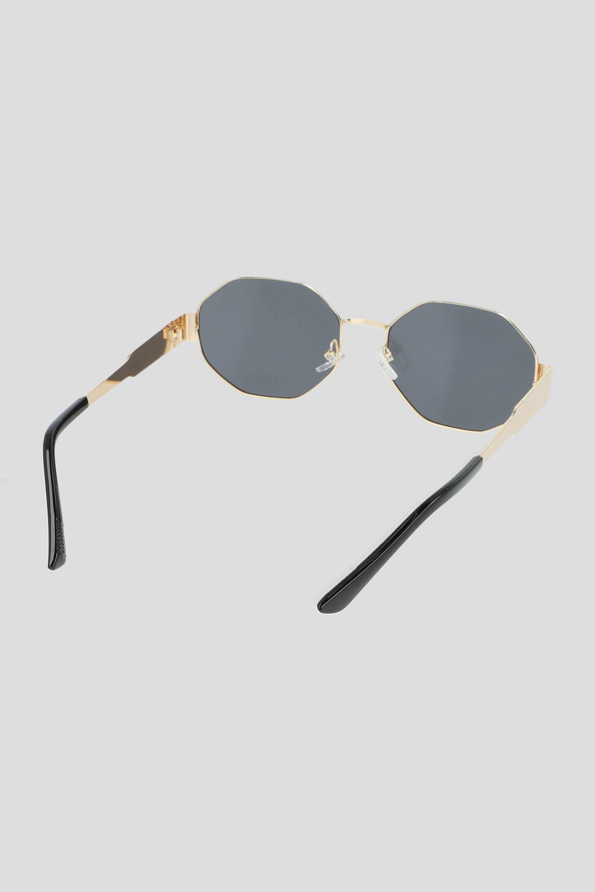 Lentes de sol round NEGRO