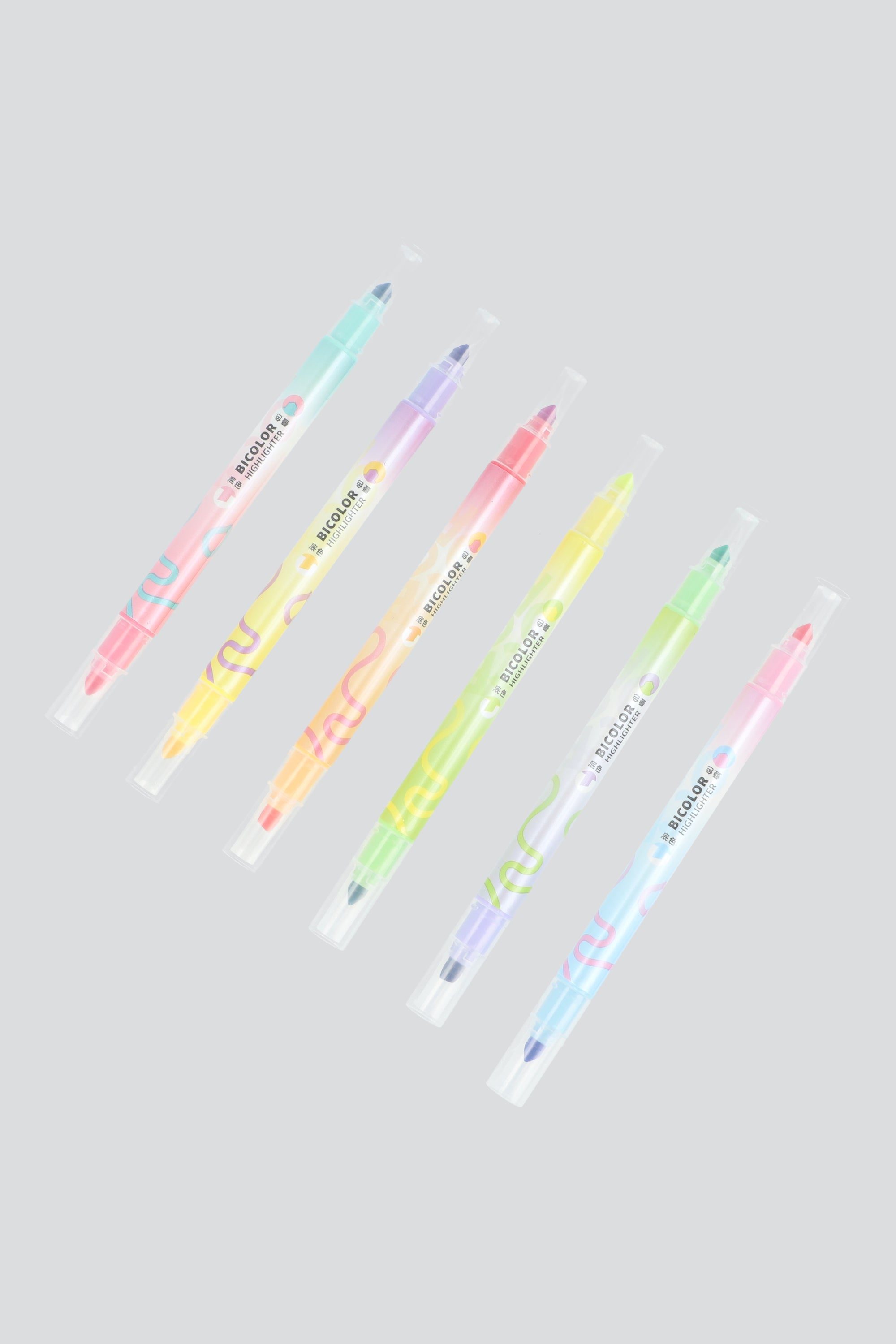 Set 6 marcadores print MULTICOLOR